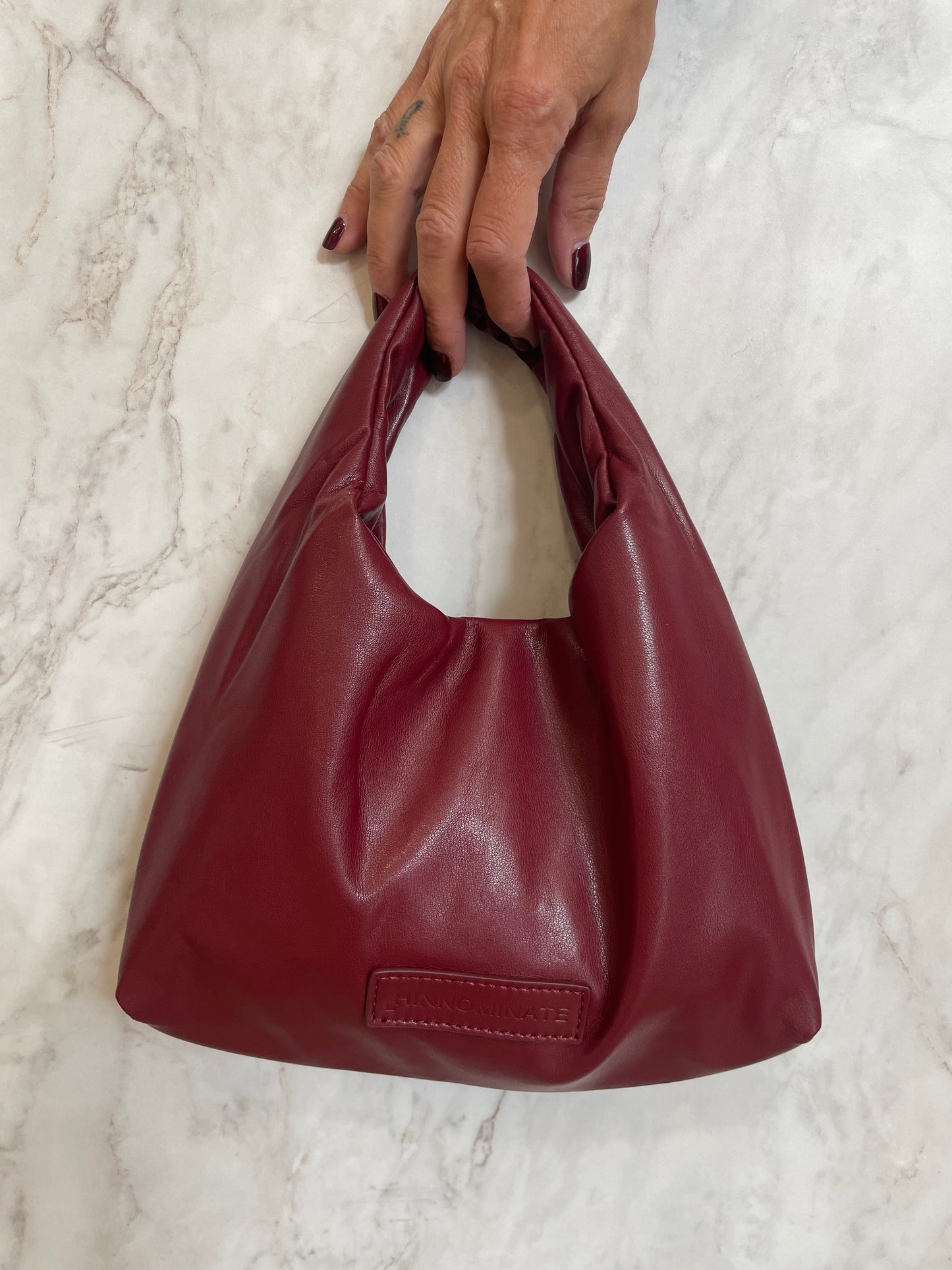 Hobo bag piccola bordeaux Hinnominate