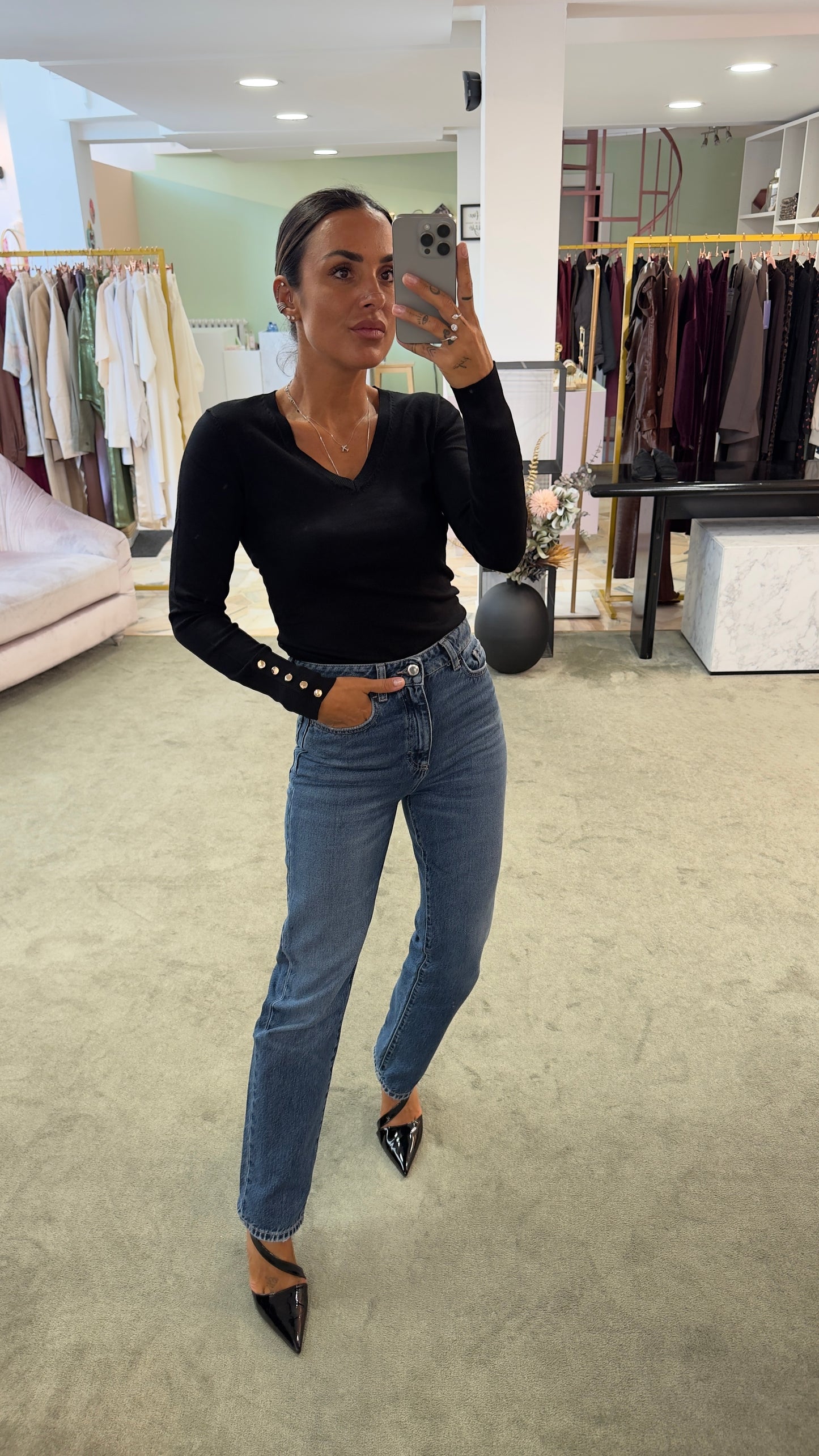 Jeans rory denim medio Icon