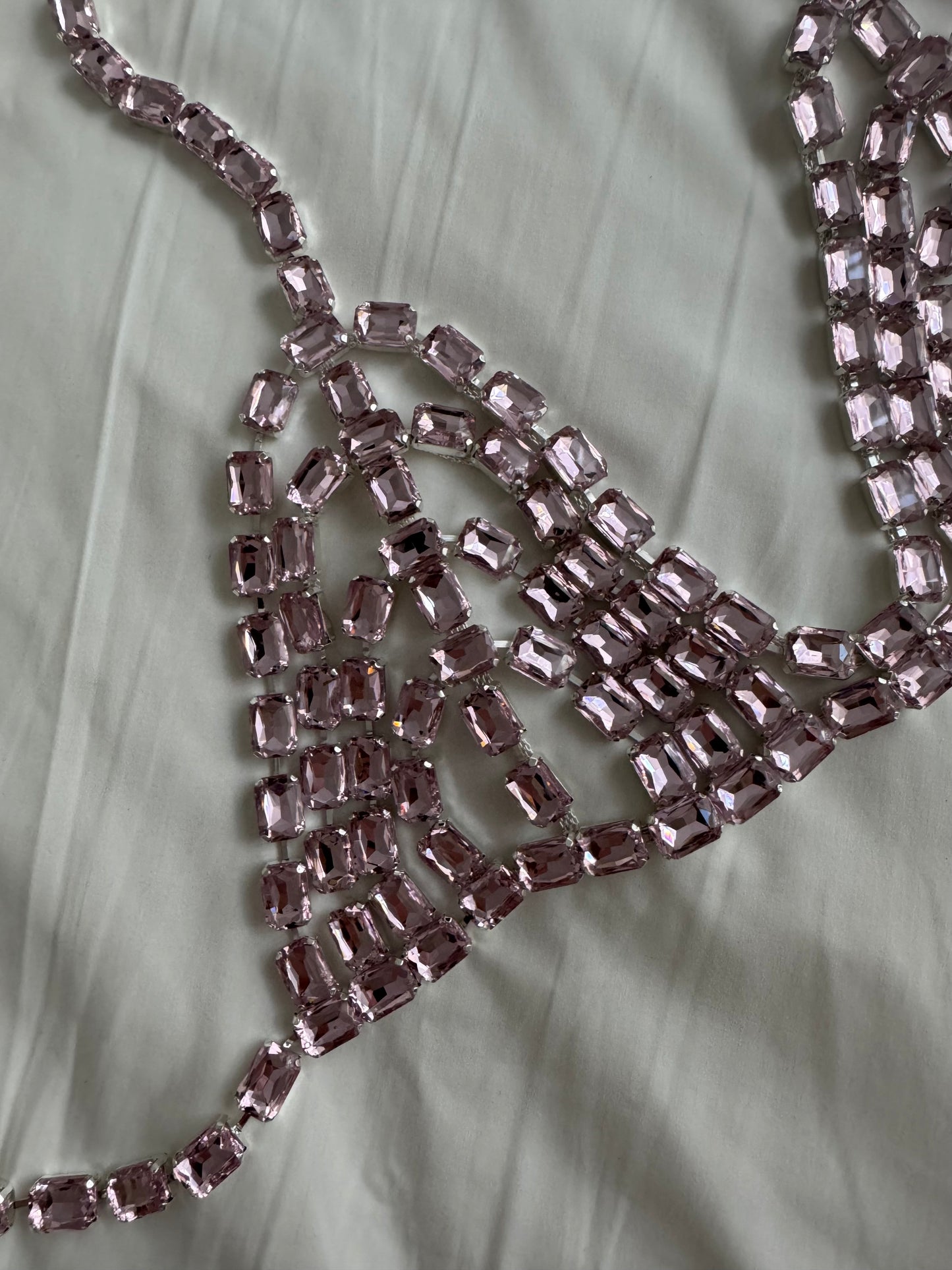 Top cristalli rosa