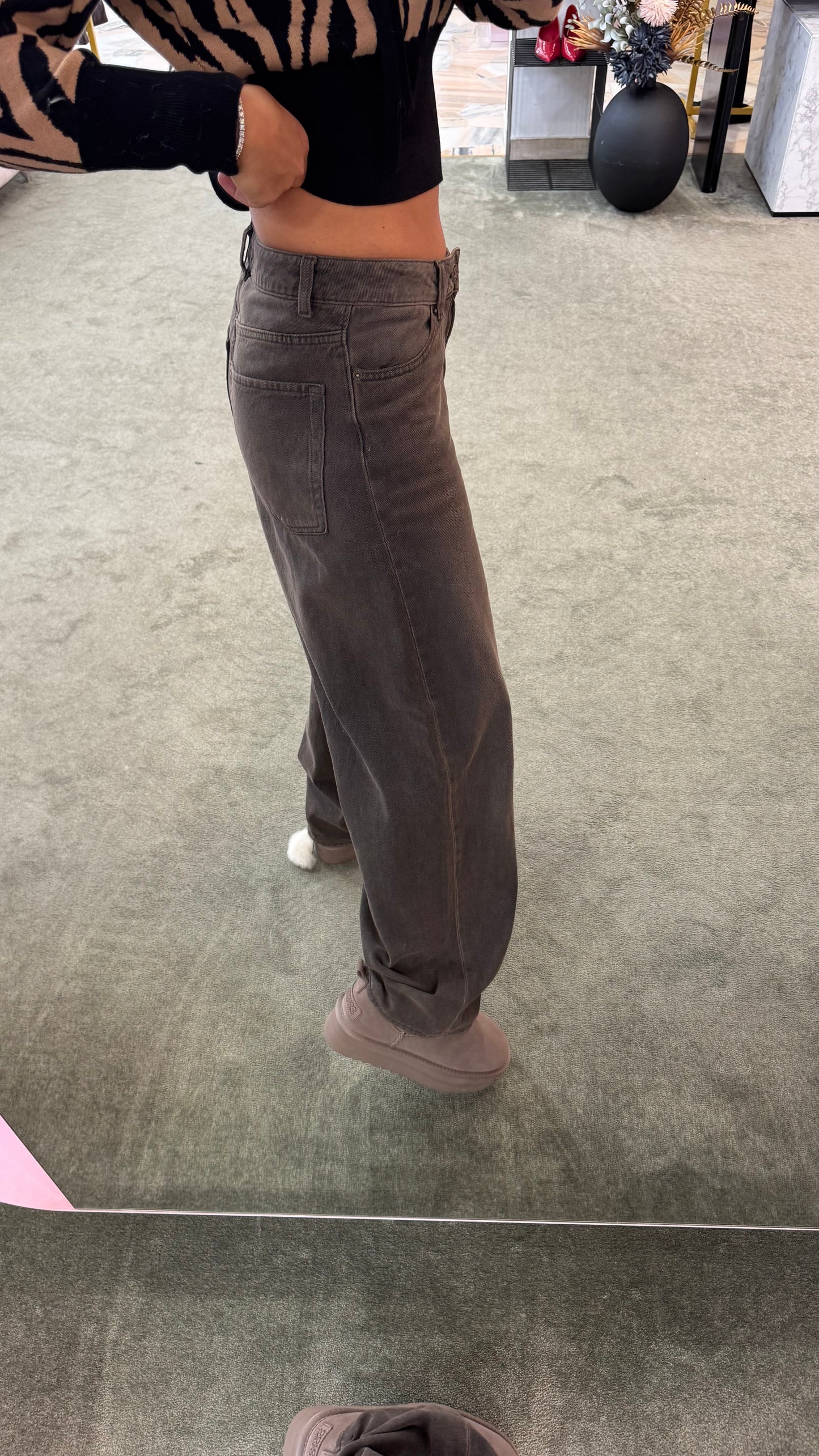 Jeans kyoto marrone vintage baggy jx