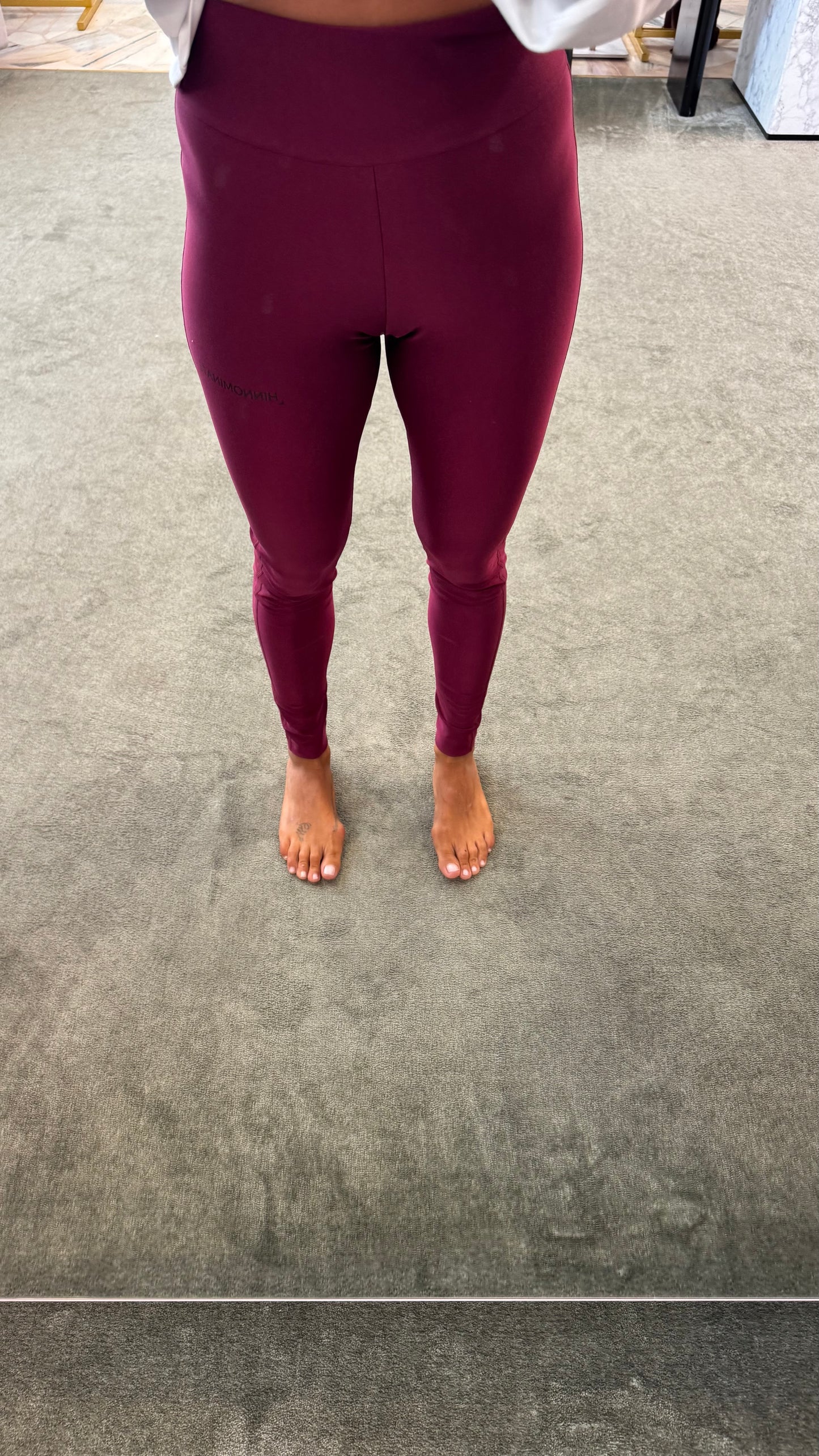 Leggings bordeaux in lycra Hinnominate