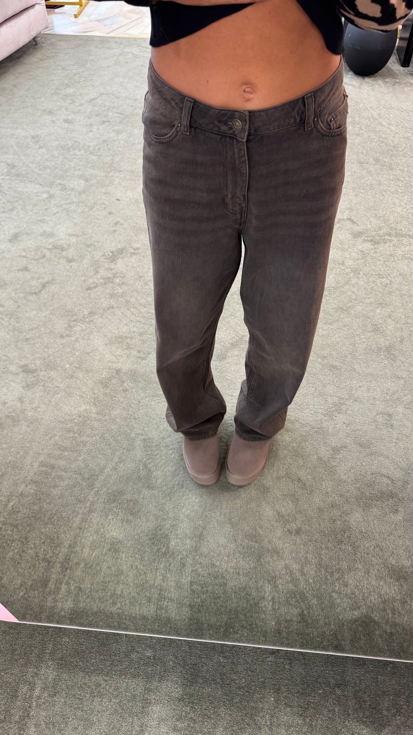 Jeans kyoto marrone vintage baggy jx