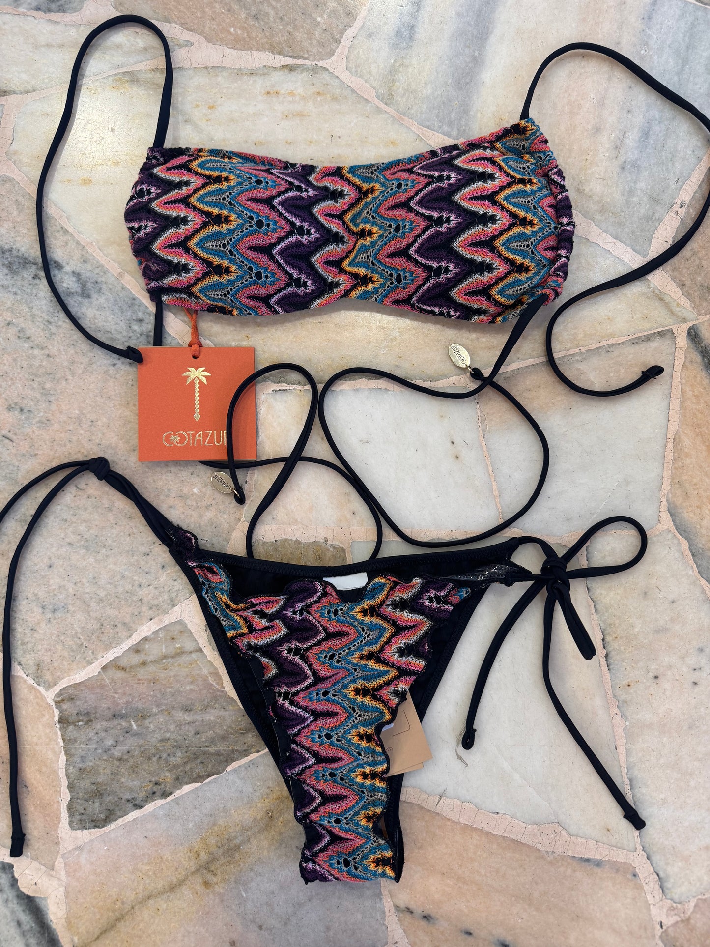 Bikini fascia fantasia missoni Cotazur