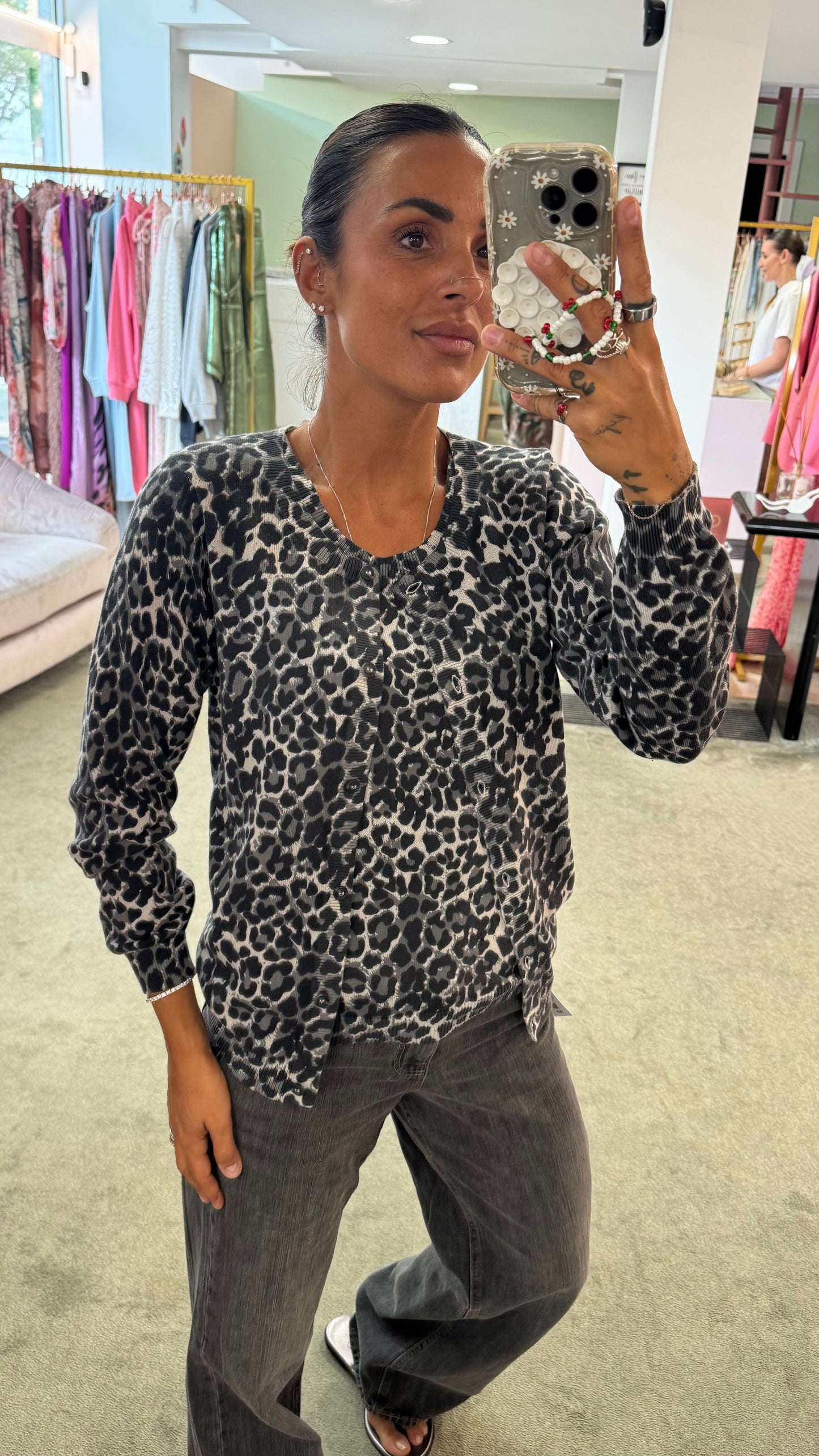 Canotta leopardata grigia sy