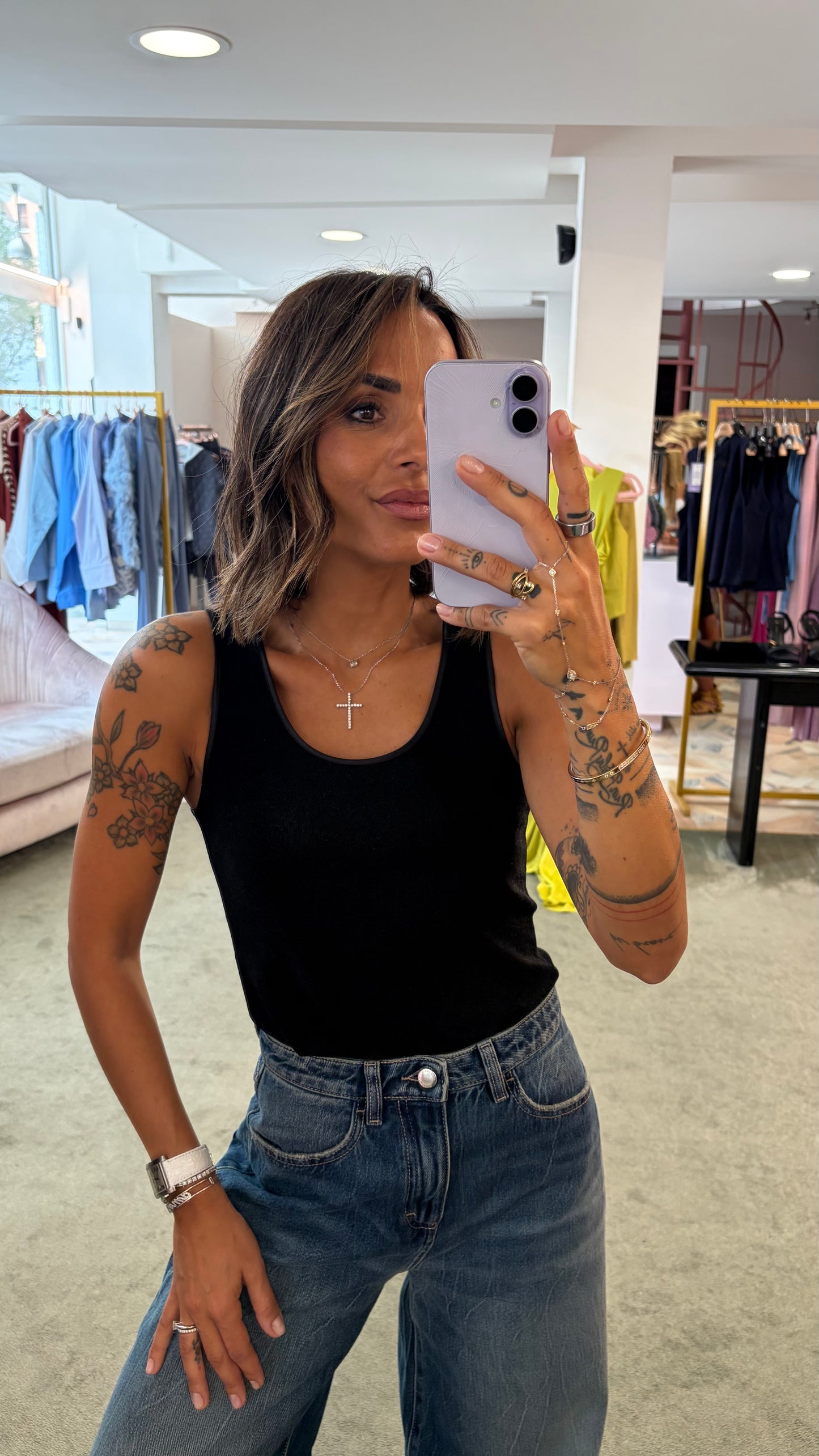 Jeans kendall denim medio Icon A/I26