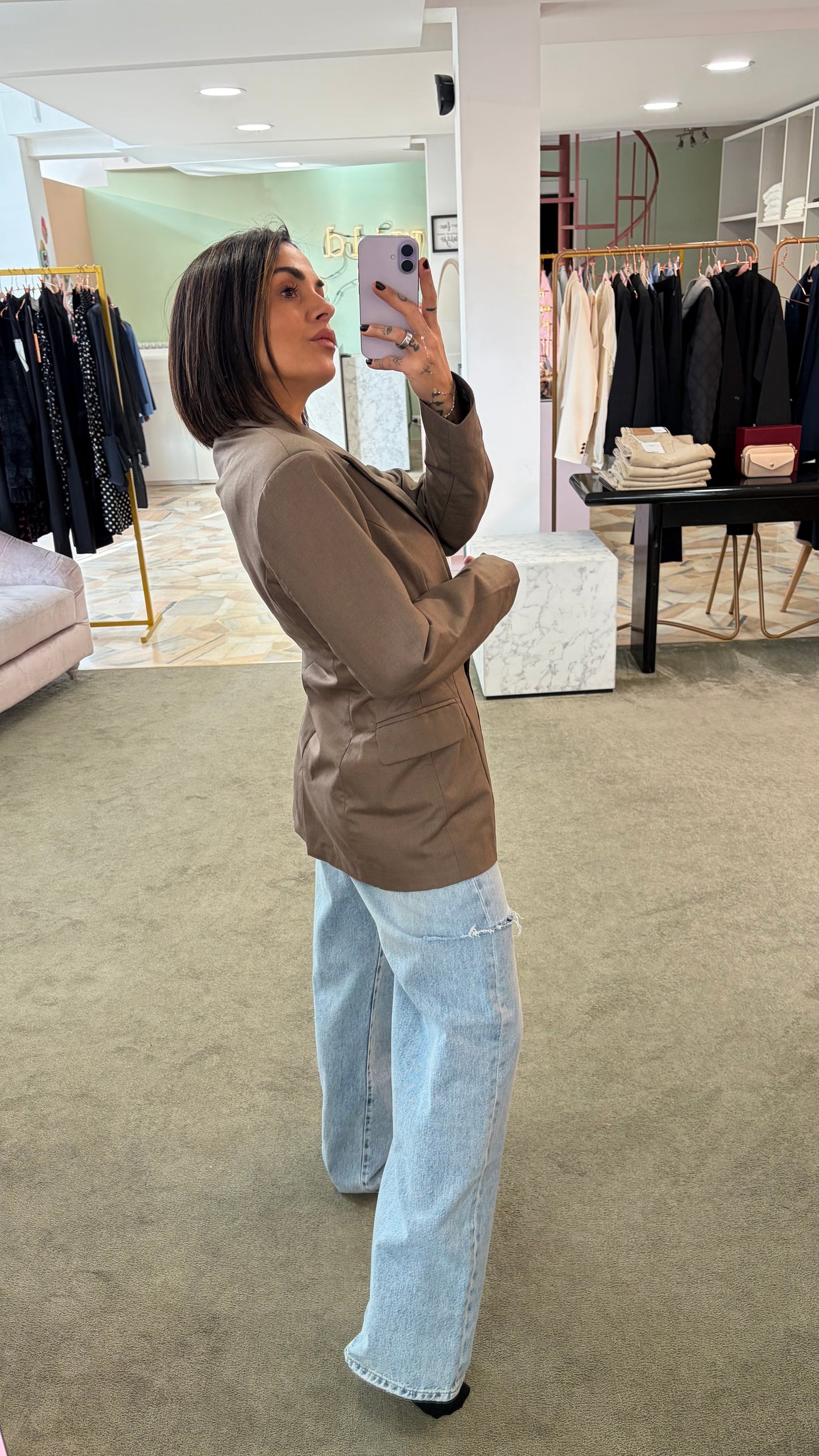 Blazer lungo fango gl