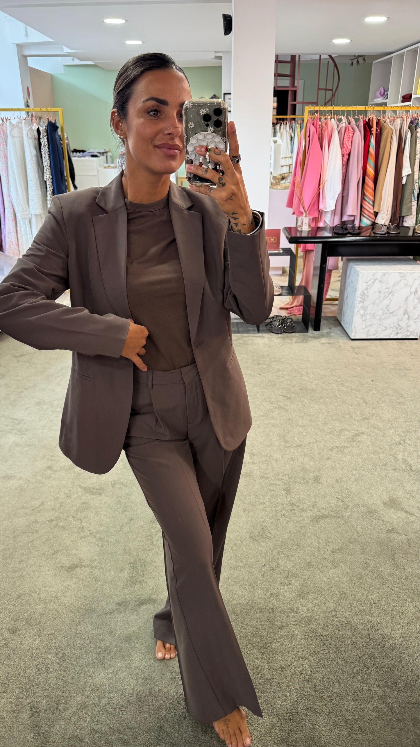 Blazer ellis marrone slim jx