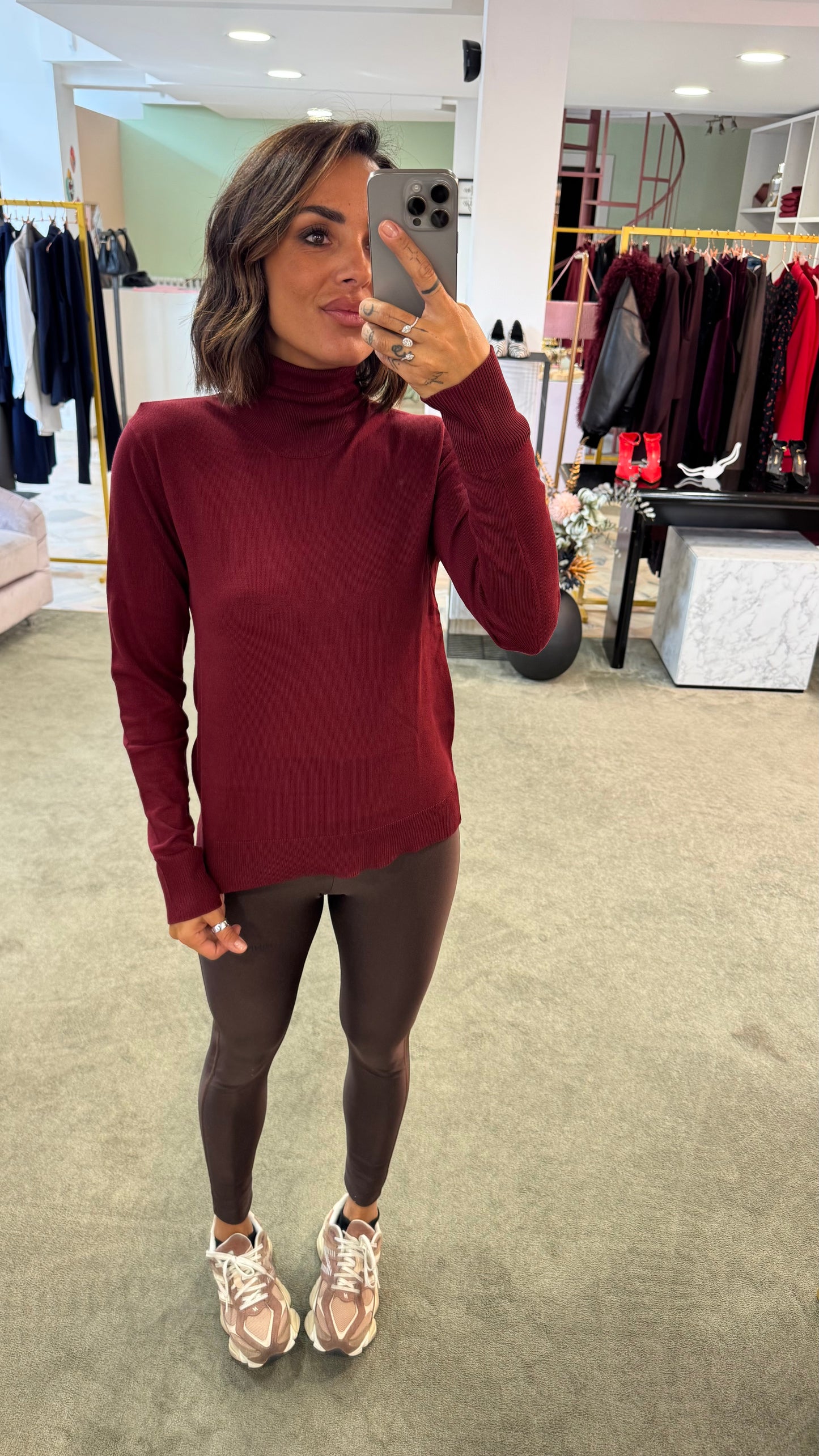 Dolcevita bordeaux in viscosa jx