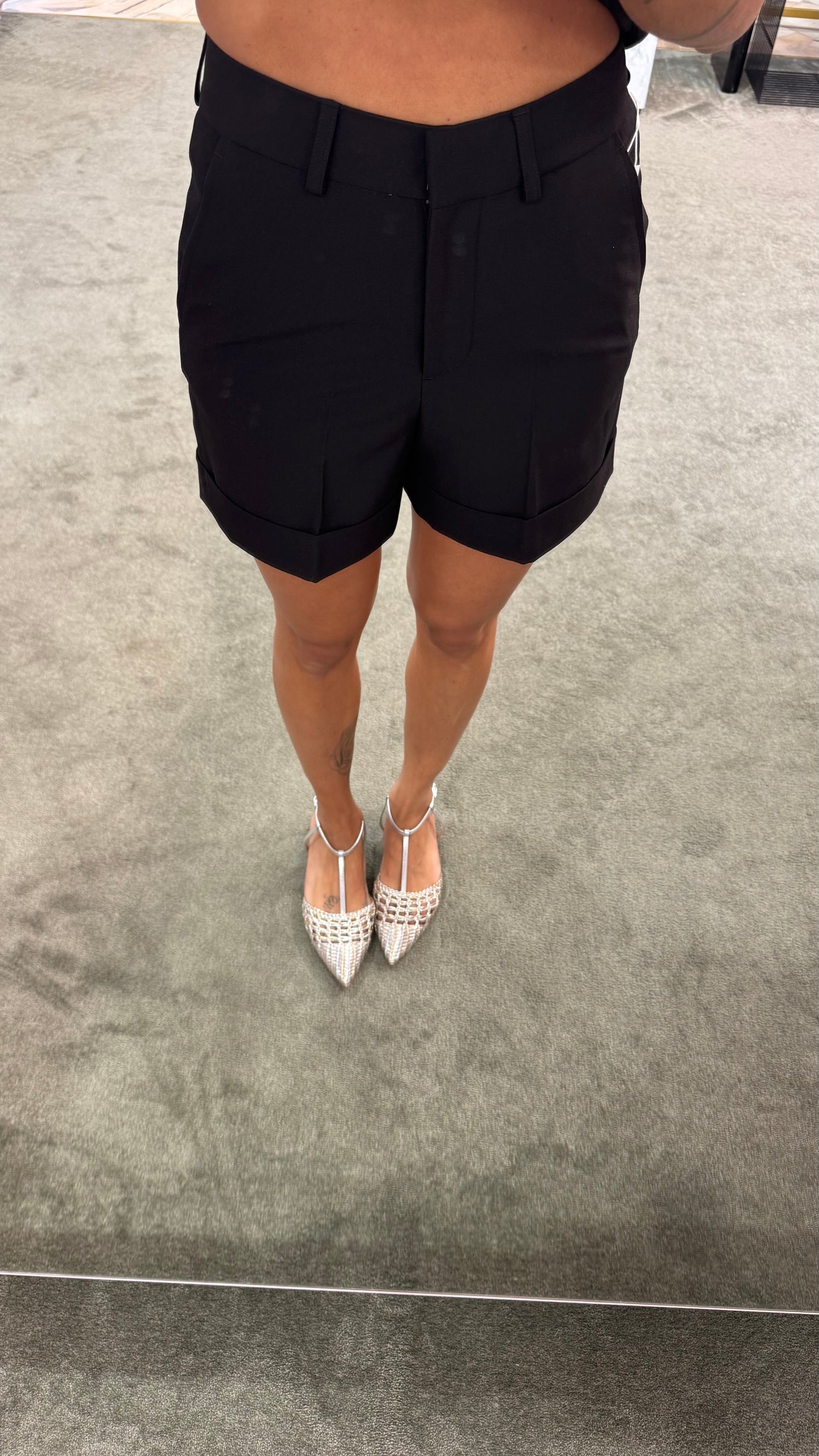 Shorts nero classico jx