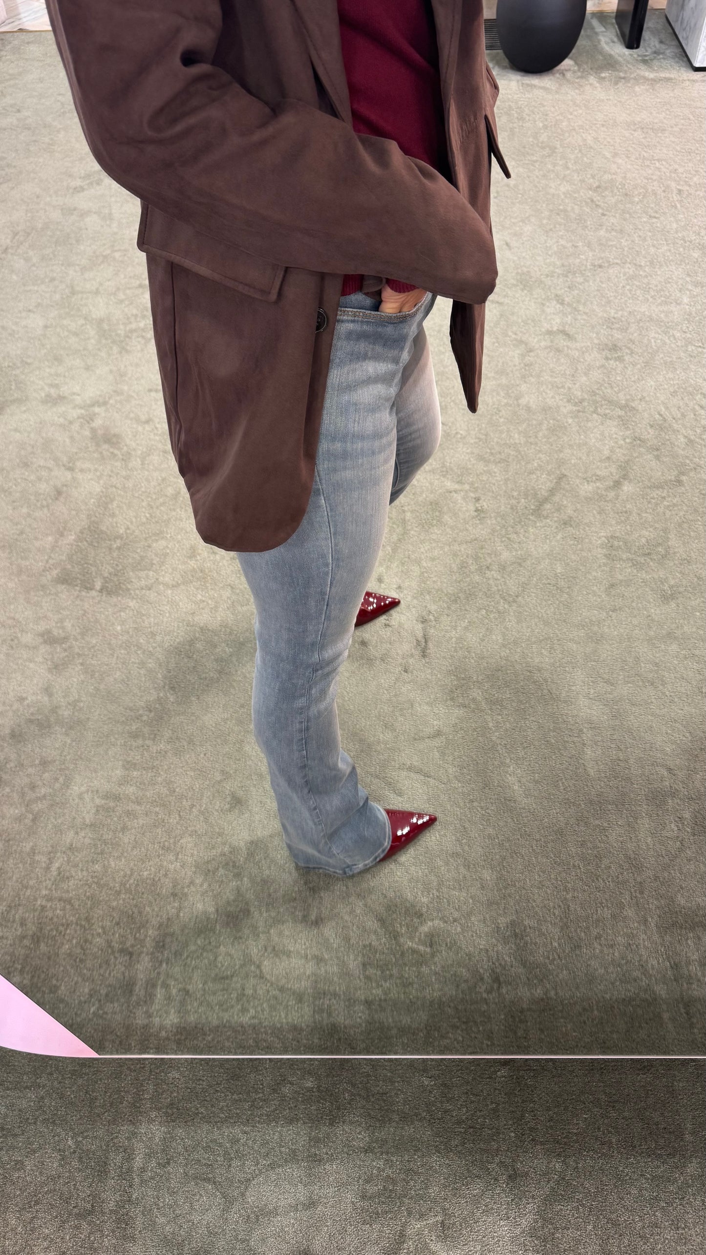 Jeans bootcut denim vintage elasticizzato fr