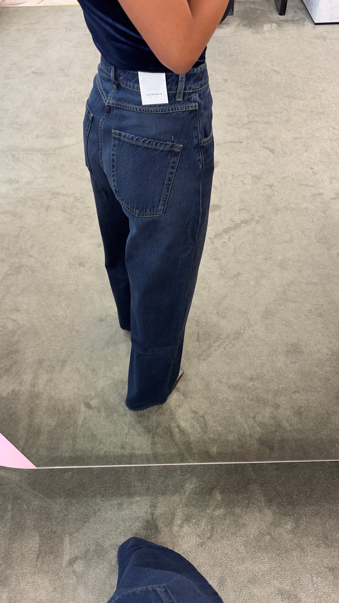 Jeans poppy dusty blue Icon