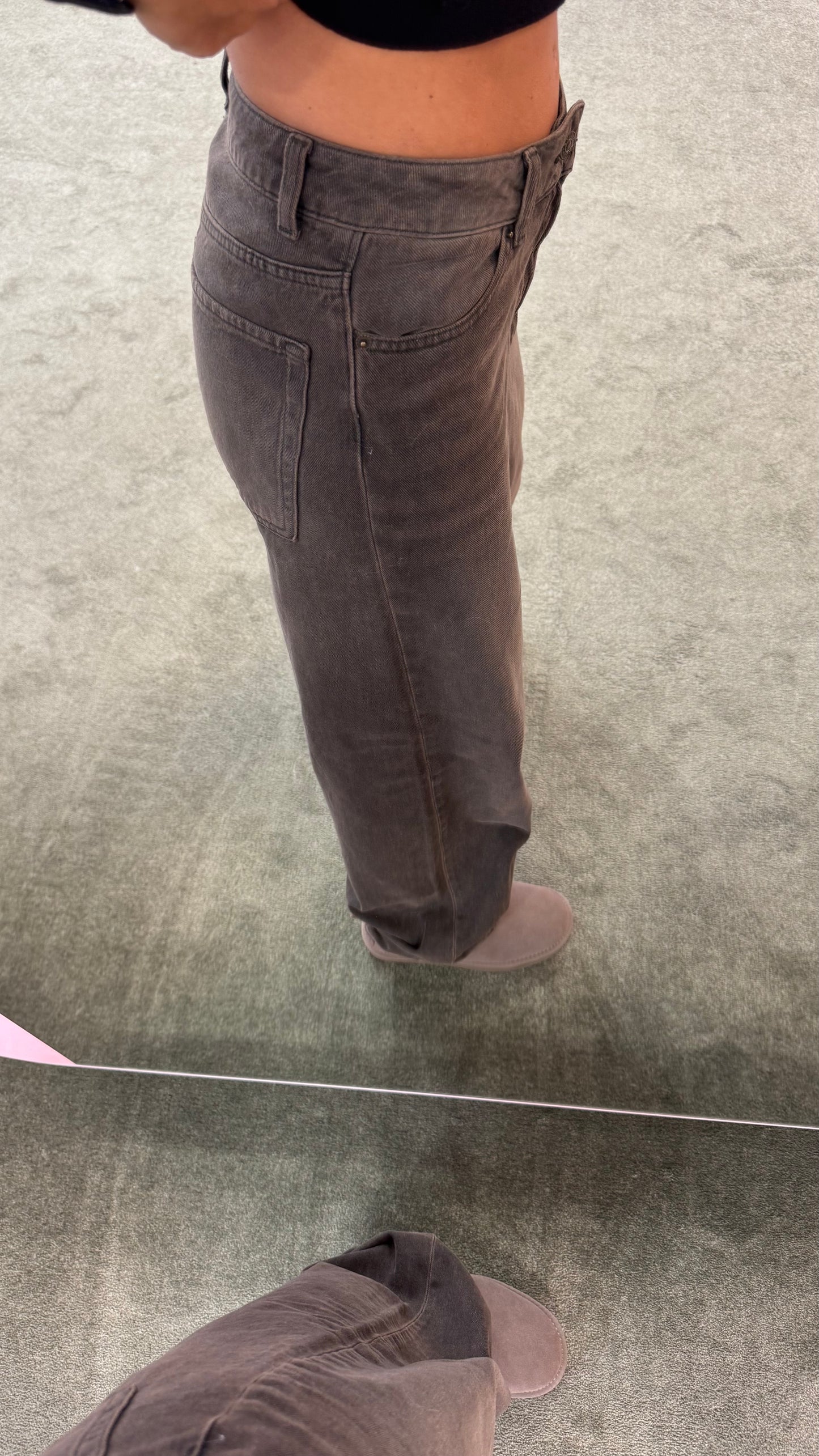Jeans kyoto marrone vintage baggy jx