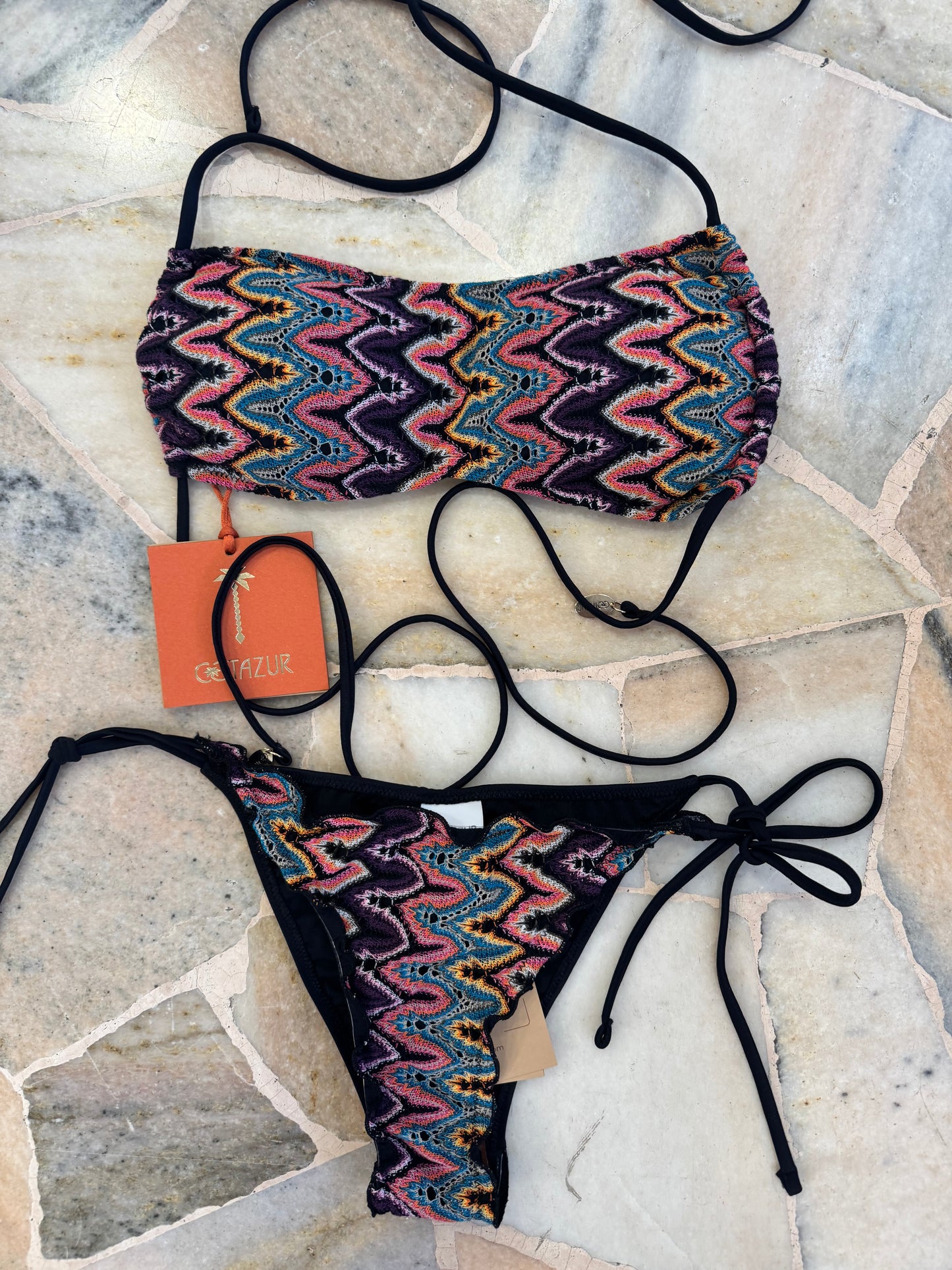 Bikini fascia fantasia missoni Cotazur