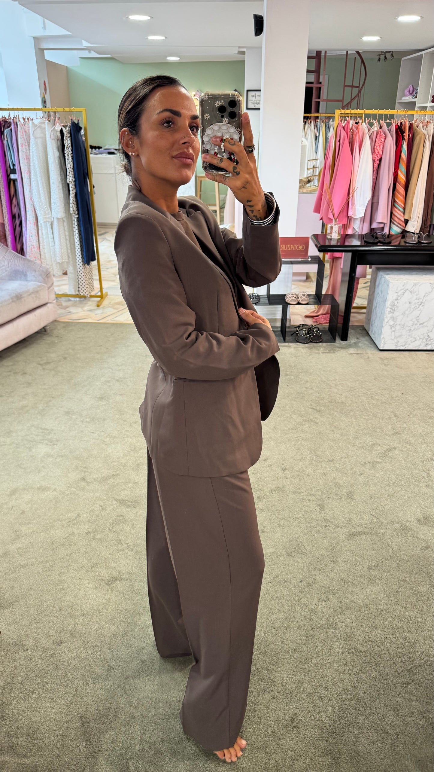 Blazer ellis marrone slim jx