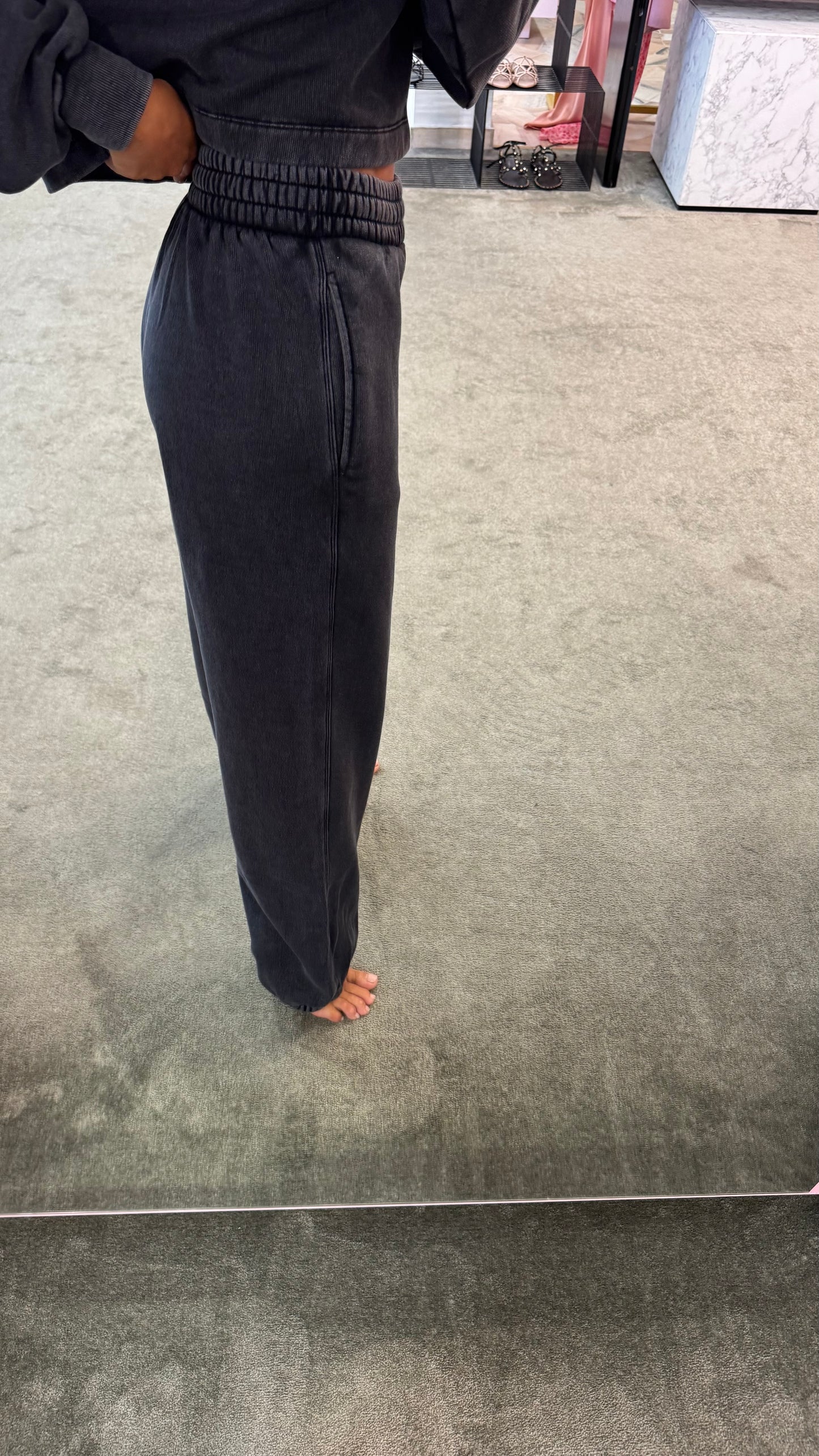 Joggers grigio stonewashed jx