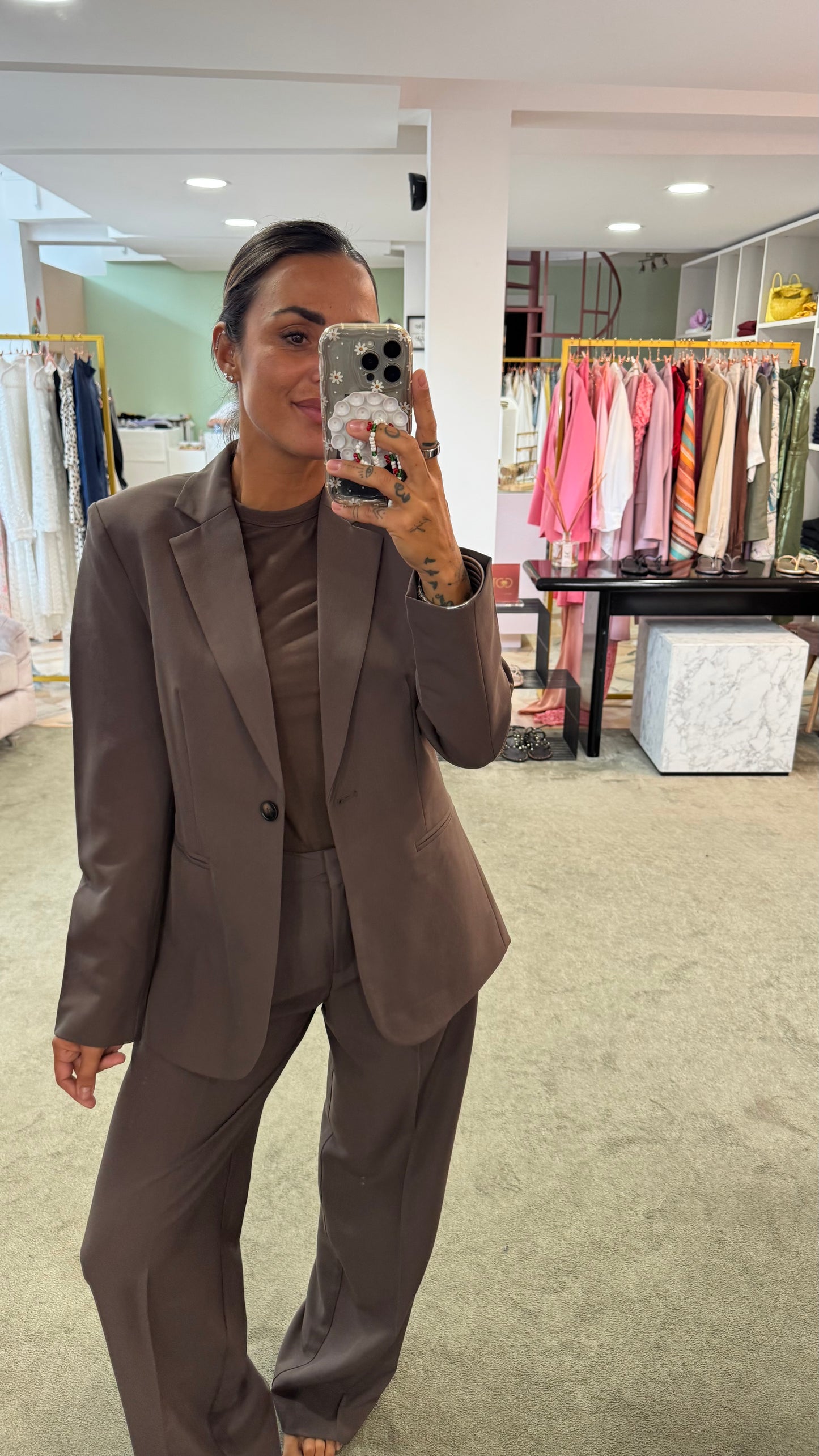 Blazer ellis marrone slim jx
