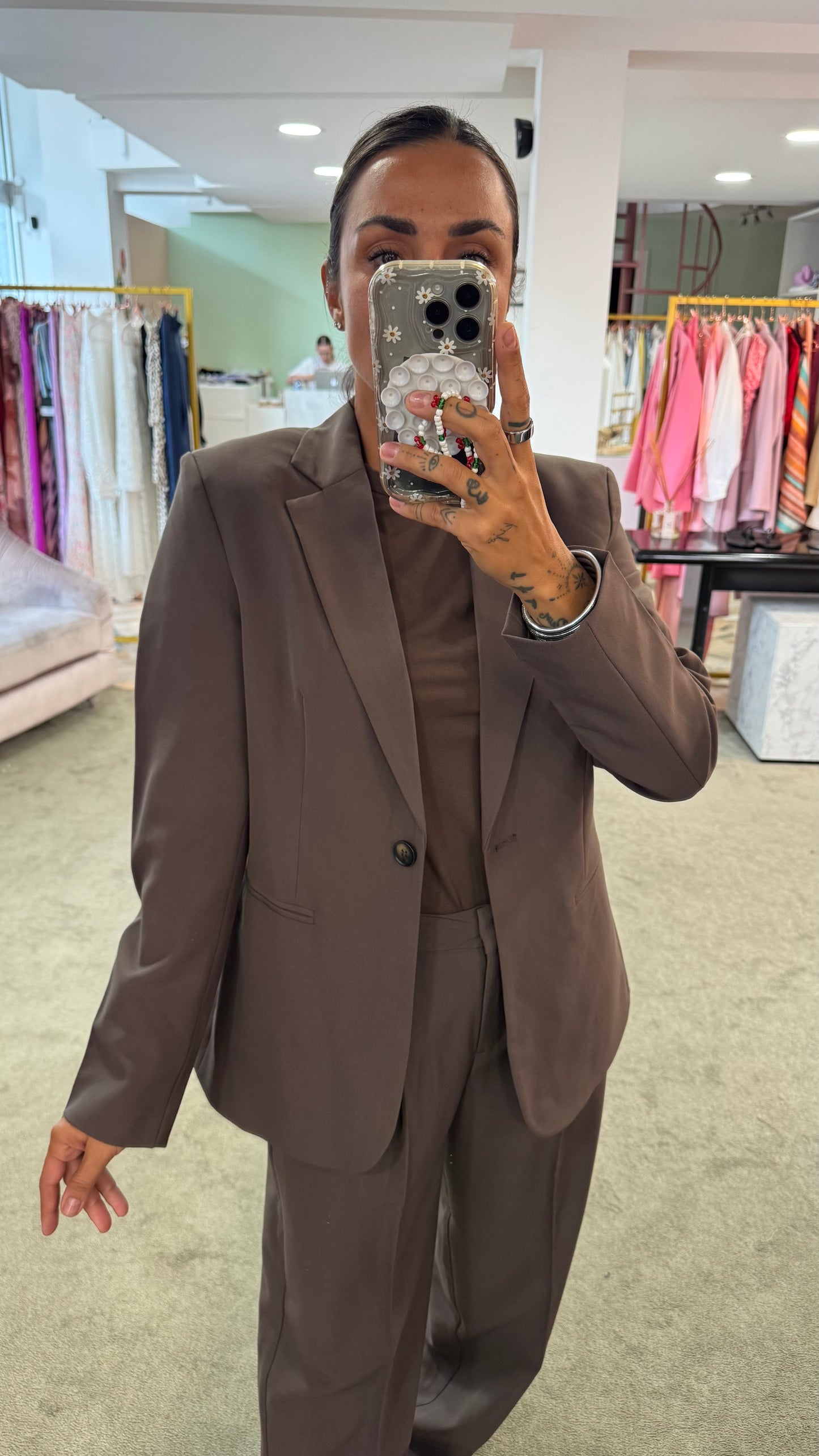 Blazer ellis marrone slim jx