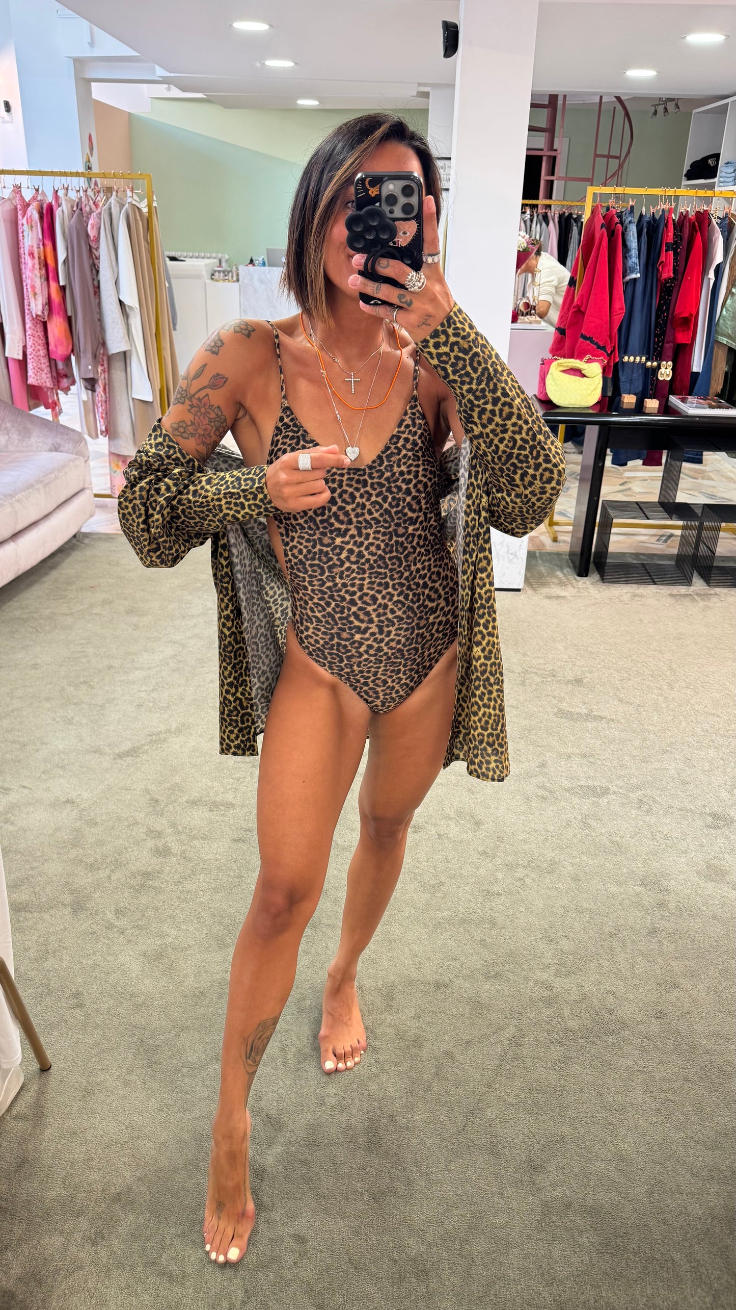 Costume intero maculato Matinée