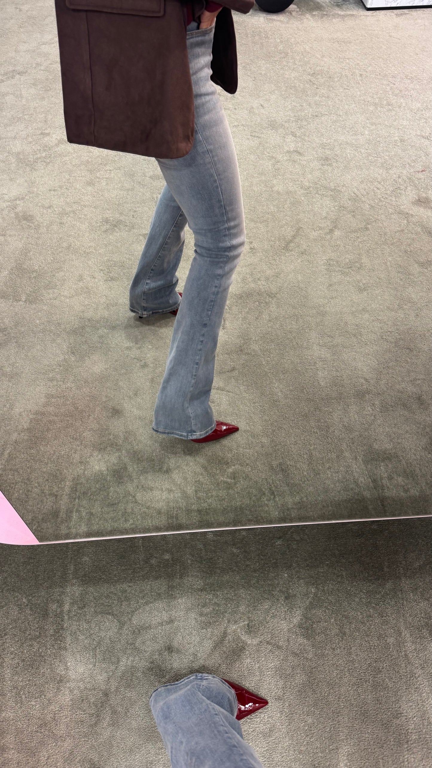 Jeans bootcut denim vintage elasticizzato fr