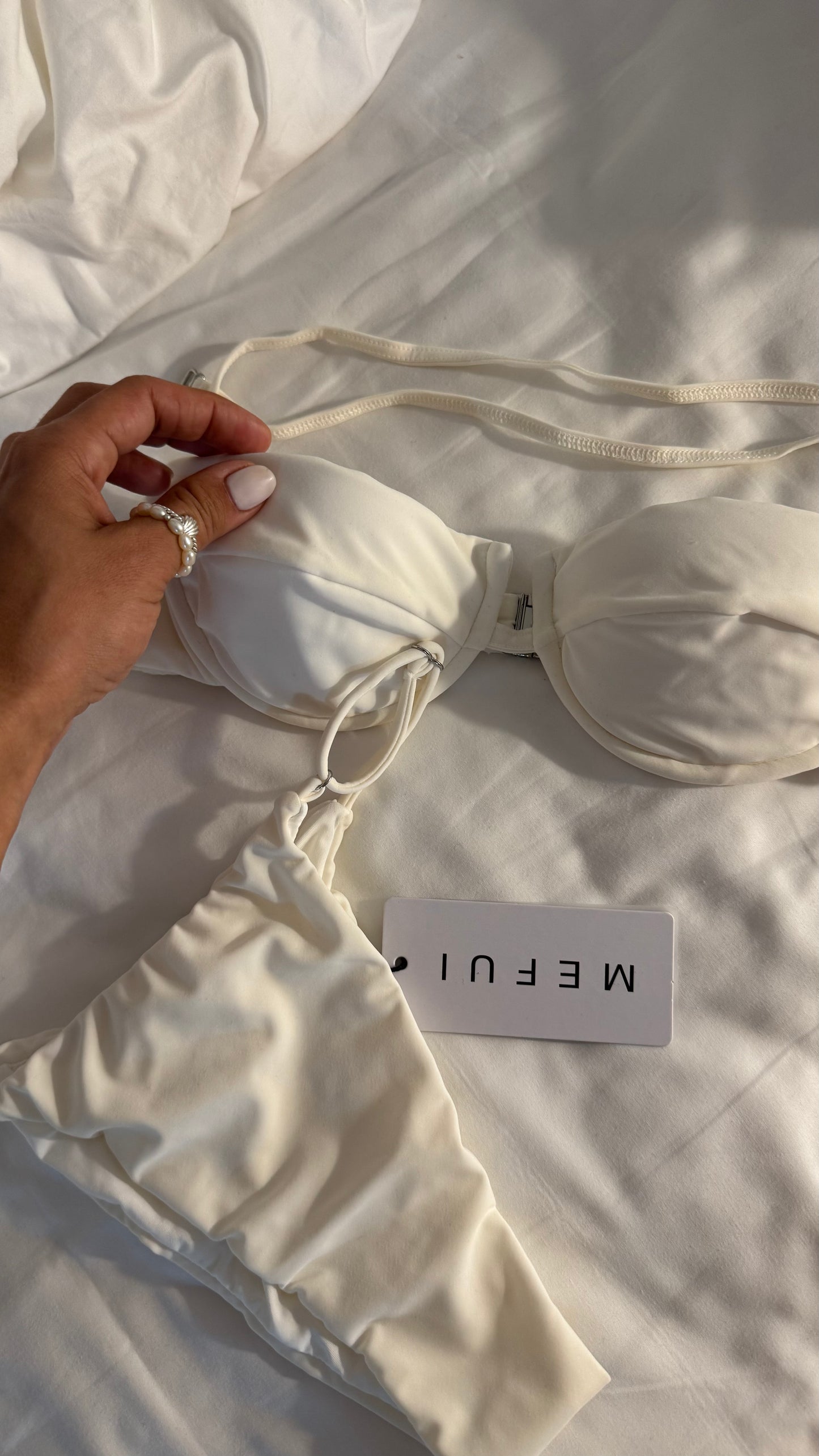 Bikini ferretto bianco Me Fui