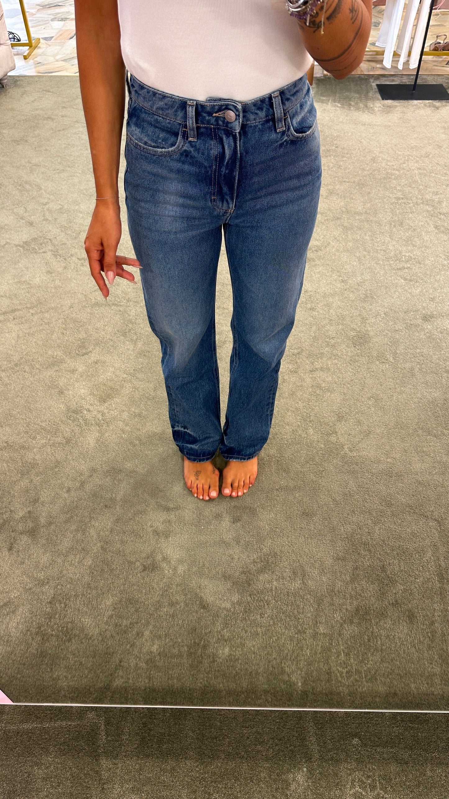 Jeans rose eco denim medium Icon