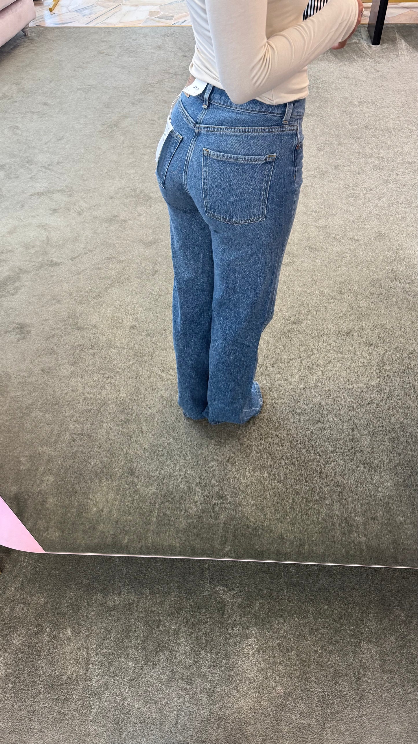 Jeans rome flare denim medio jx