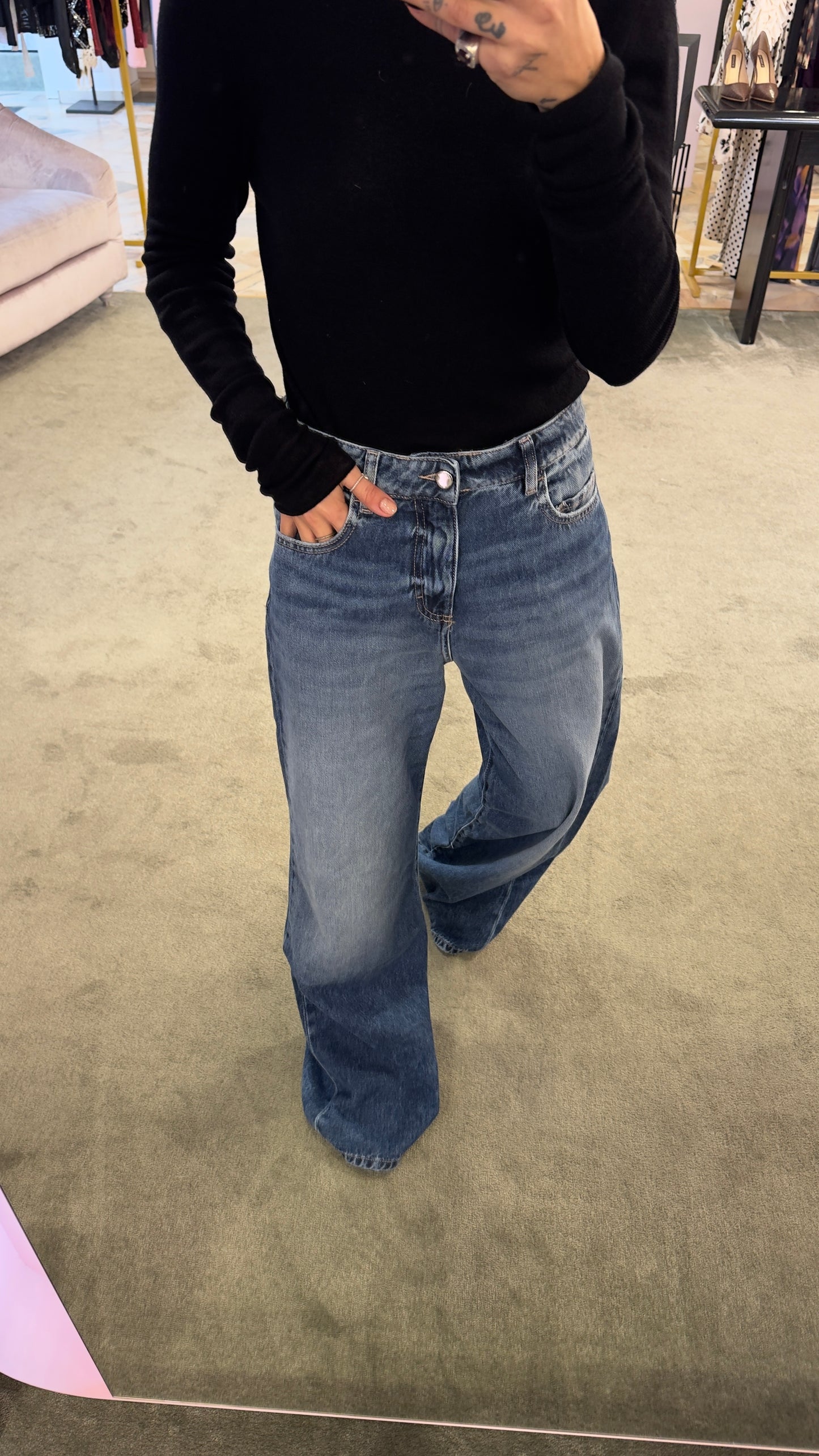 Jeans debby denim medio Icon