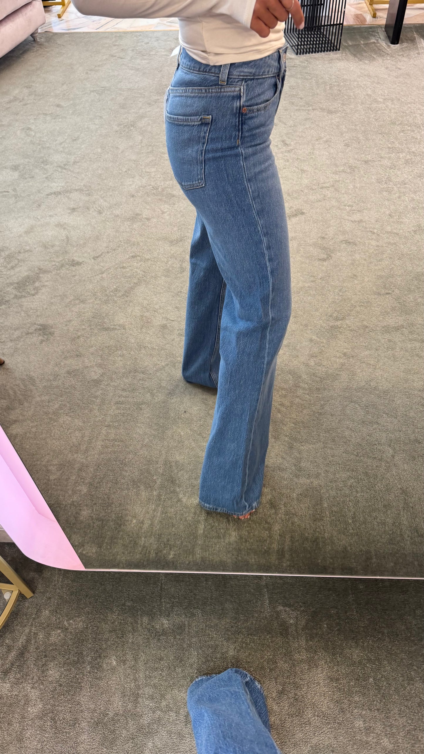 Jeans rome flare denim medio jx