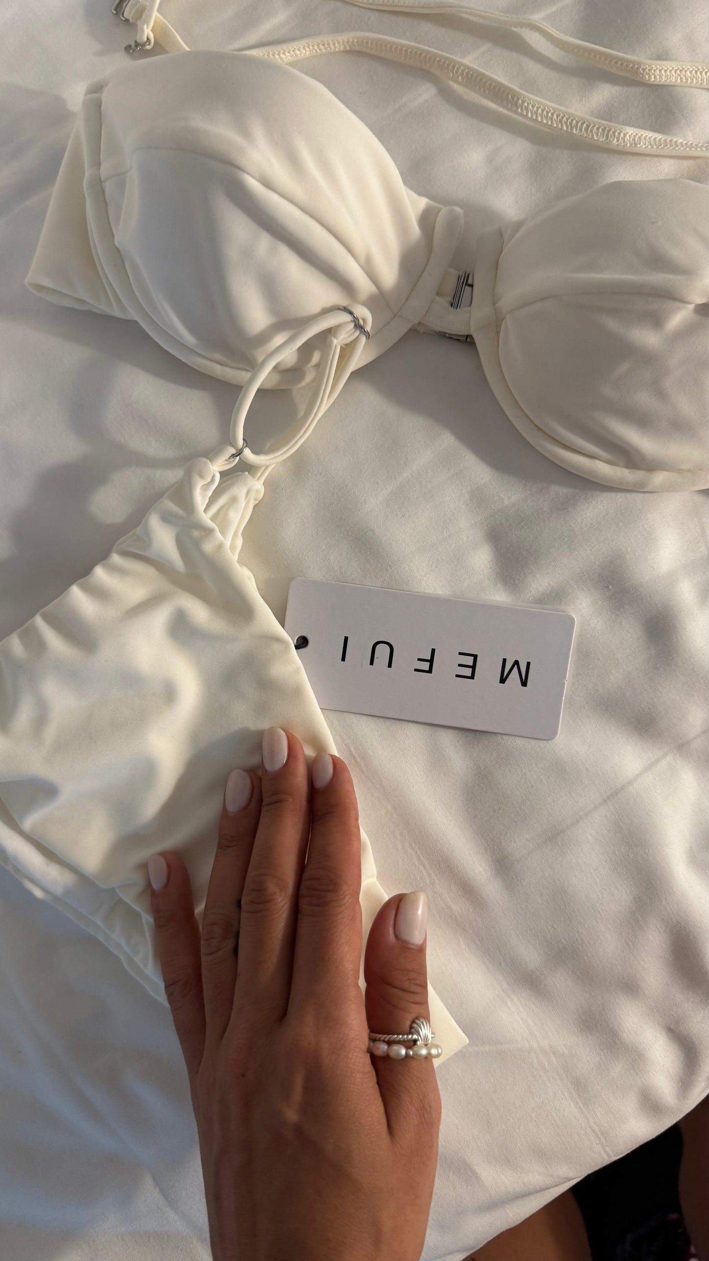 Bikini ferretto bianco Me Fui