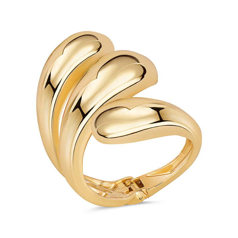 Braccialetto aurora triplo gold