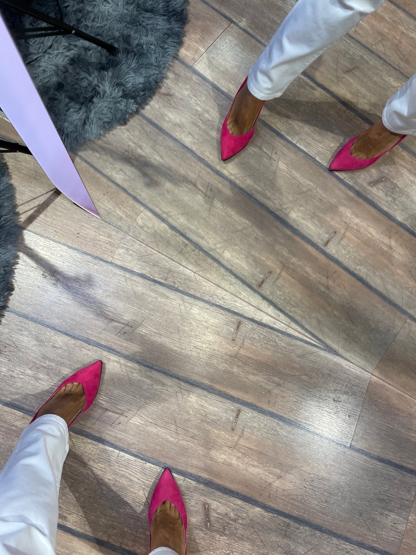 Décolleté fucsia