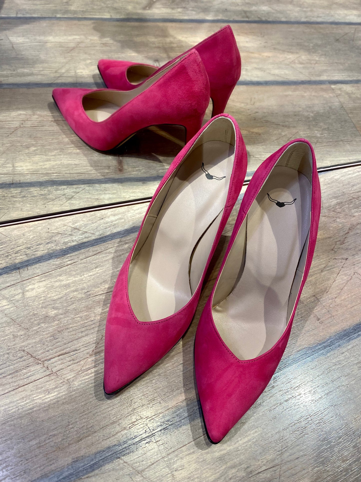 Décolleté fucsia