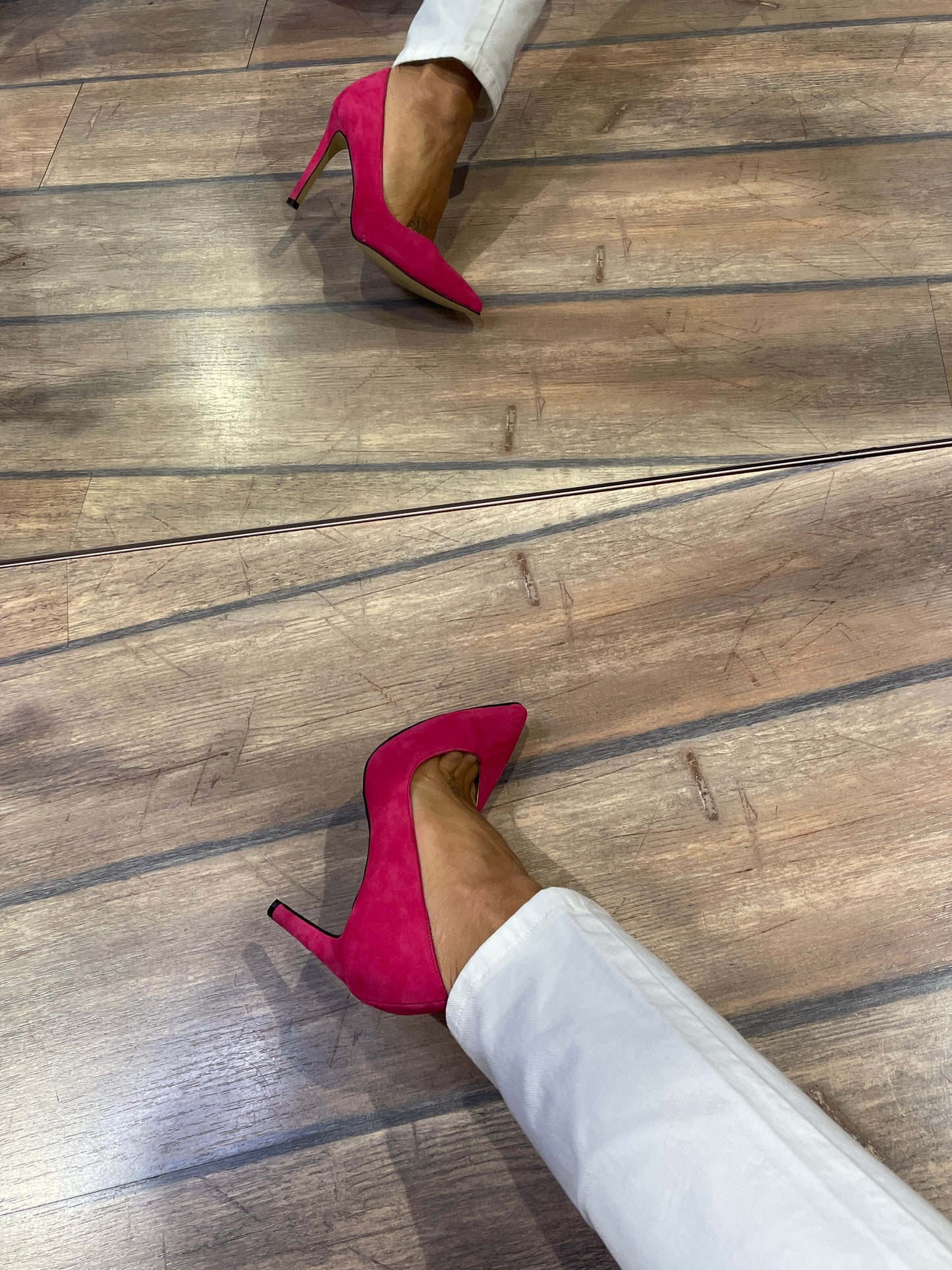 Décolleté fucsia