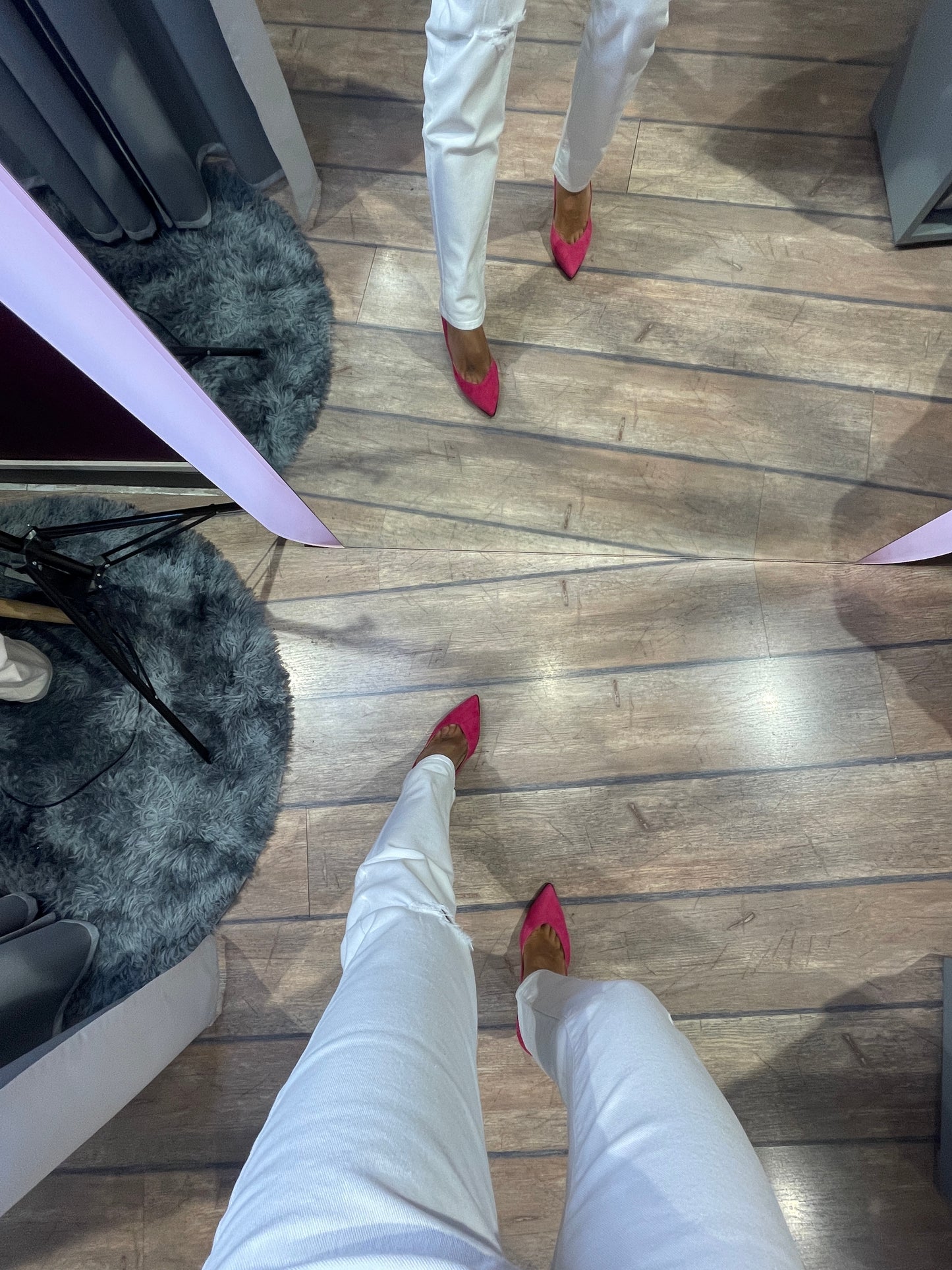 Décolleté fucsia