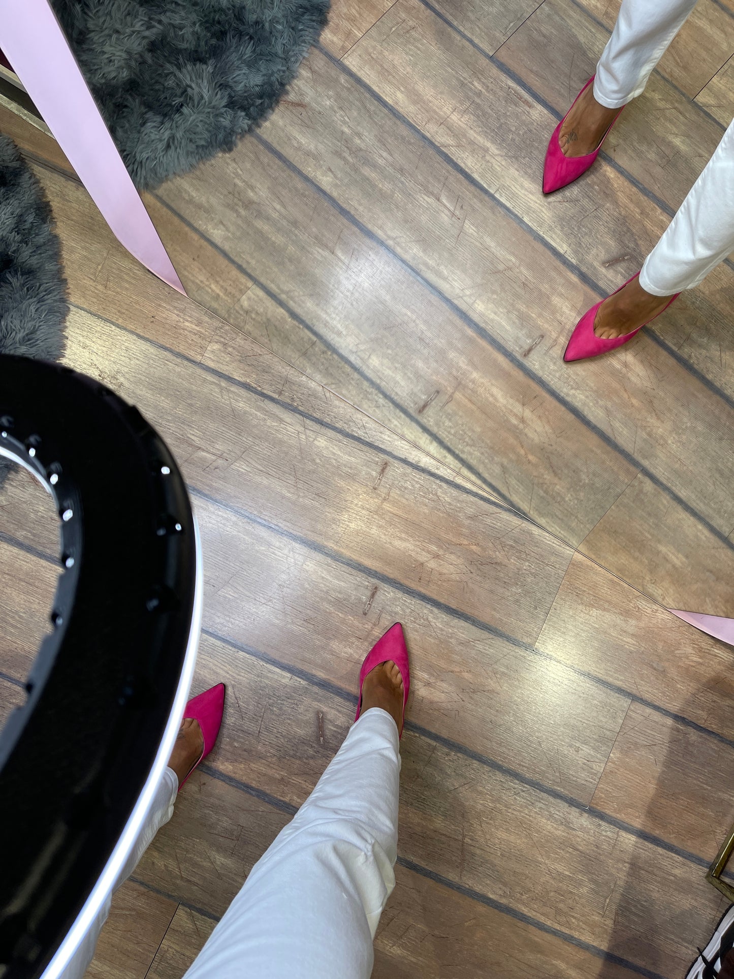 Décolleté fucsia