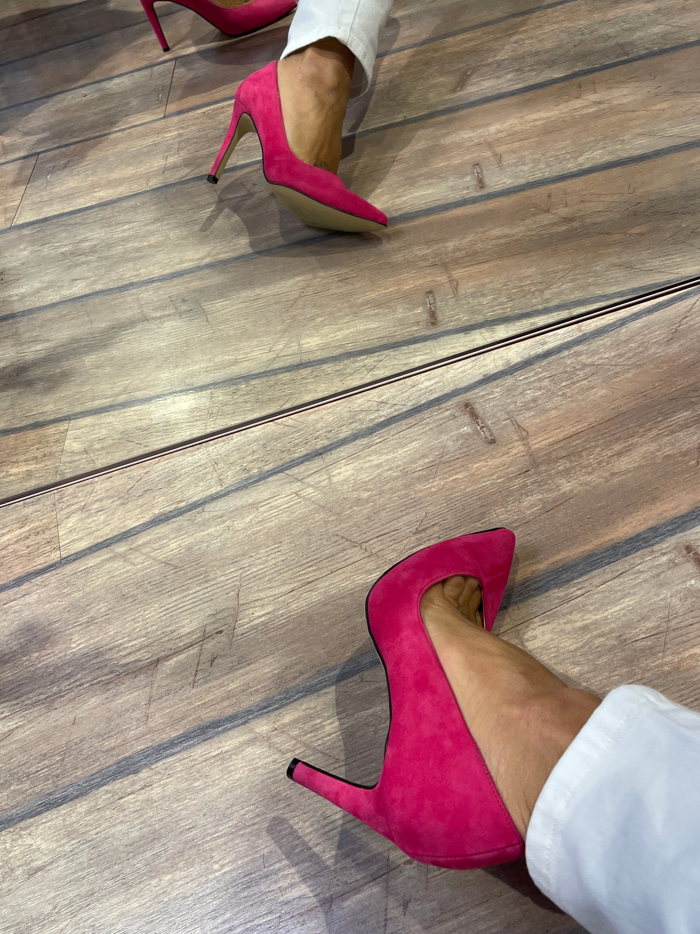 Décolleté fucsia