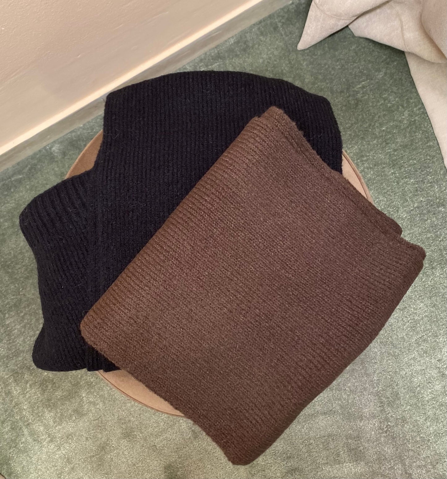 Sciarpa classica a costine