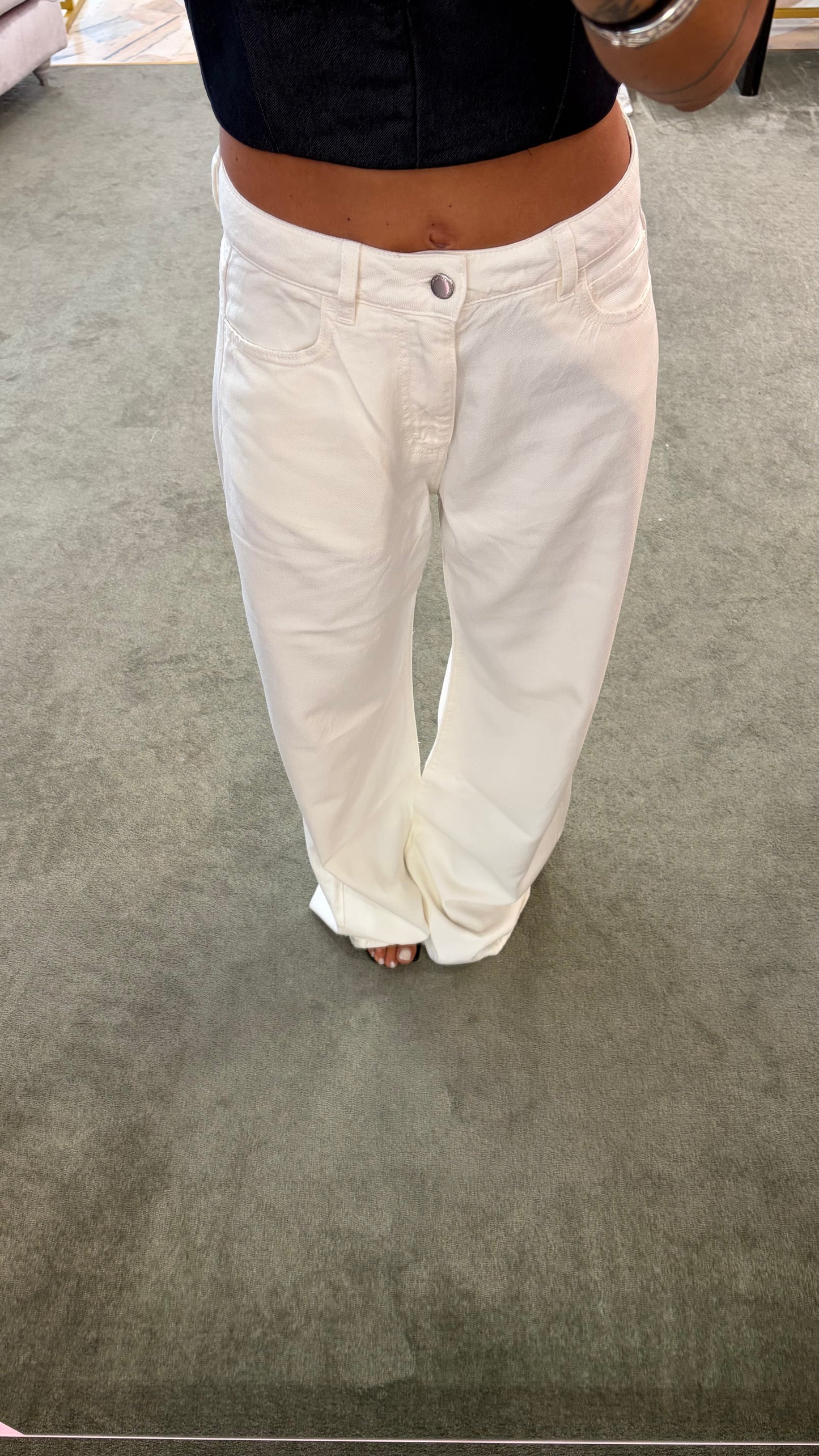 Jeans debby bianco Icon
