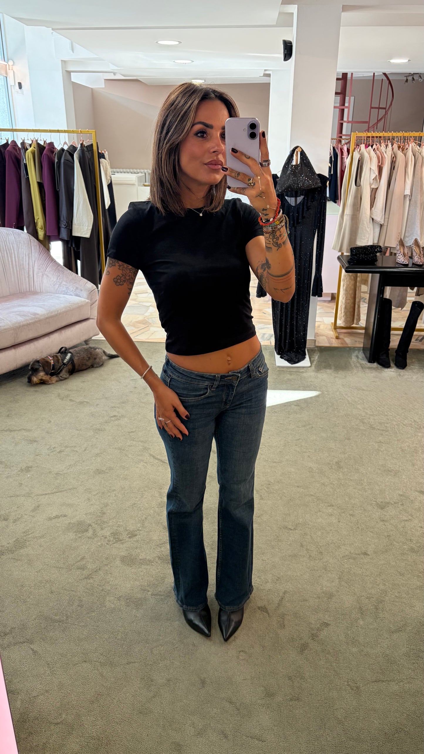 Jeans texas denim vintage vita bassa jx