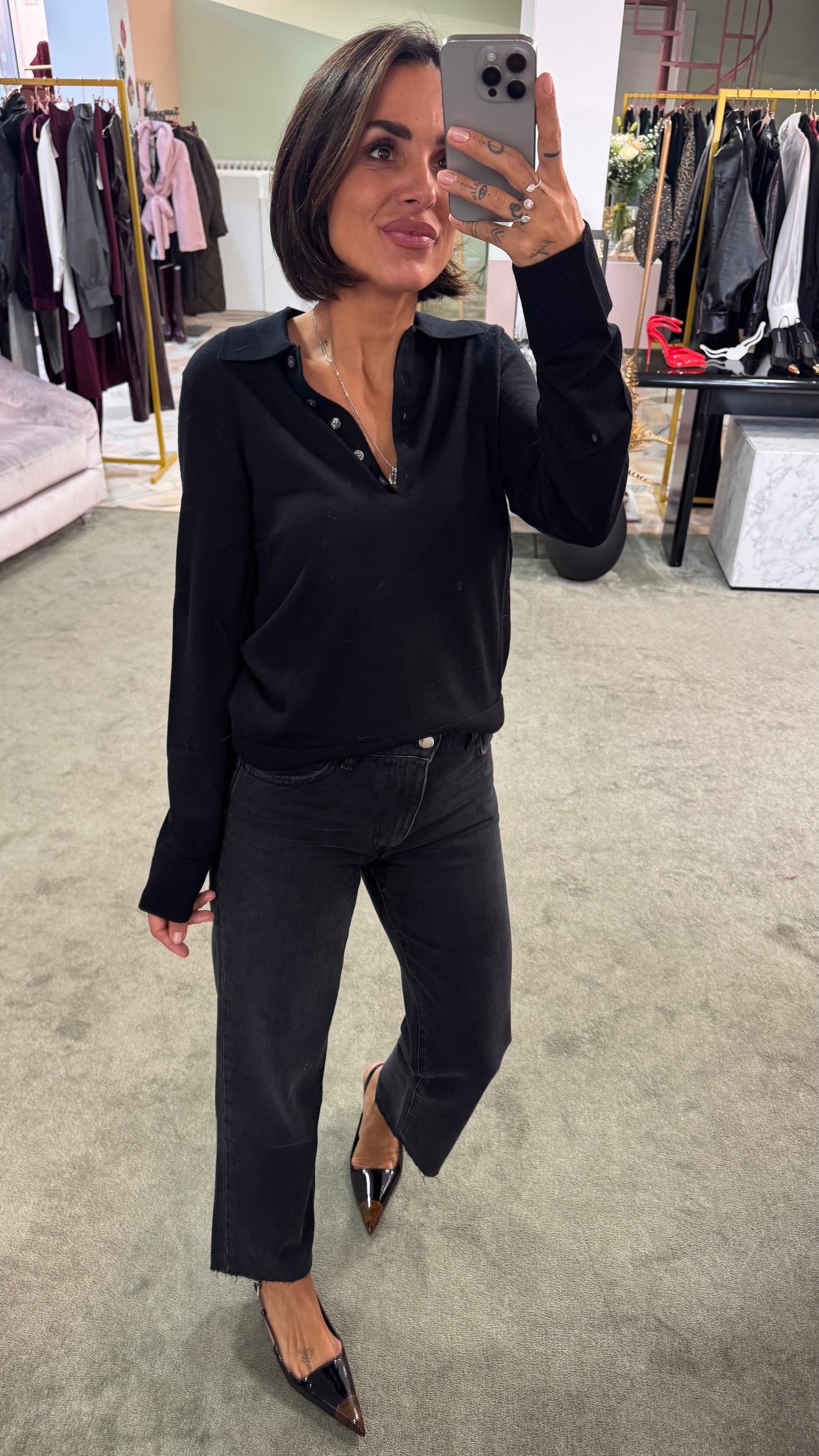 Jeans jill nero Icon