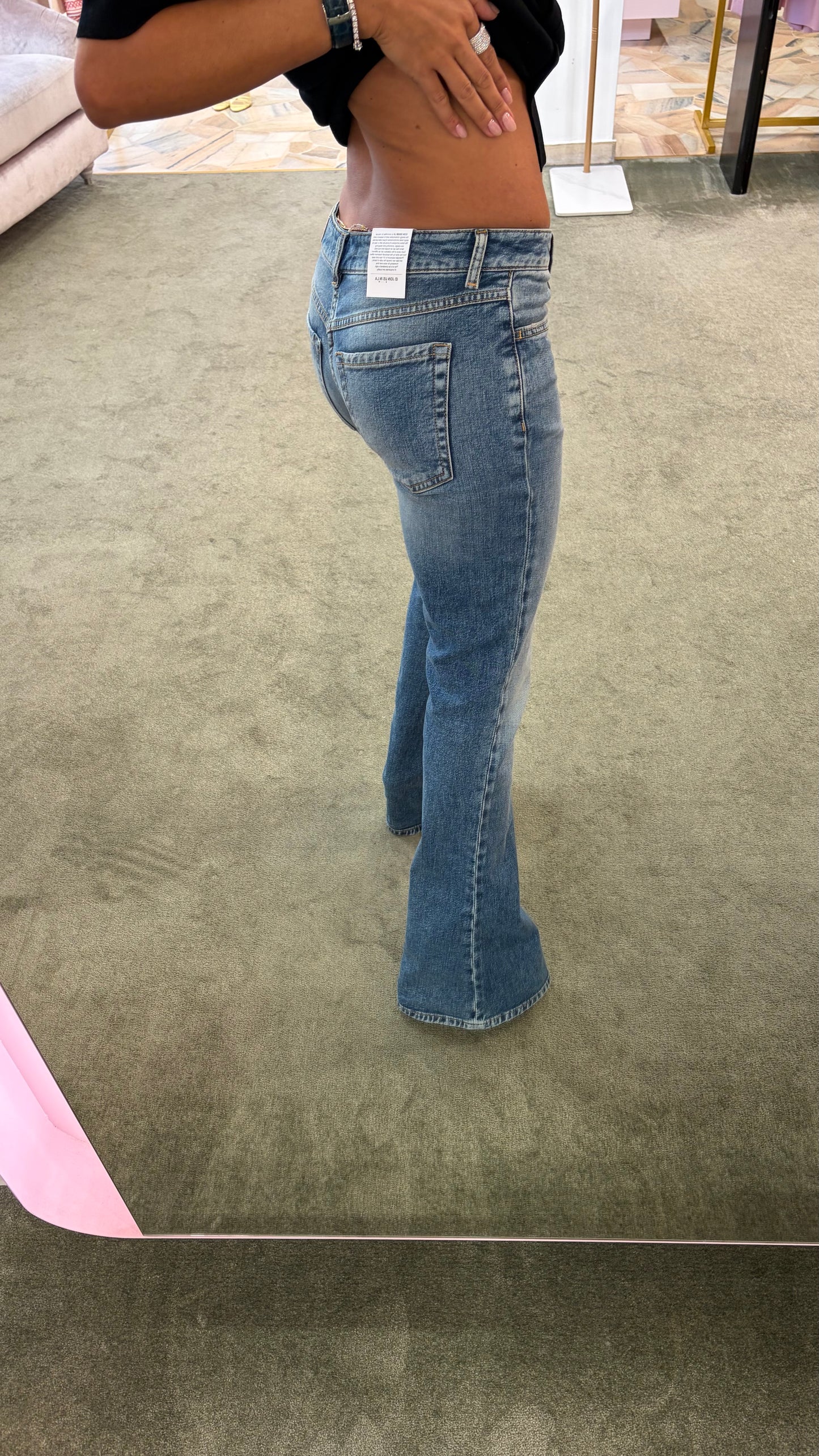 Jeans kendy a zampa vintage Icon