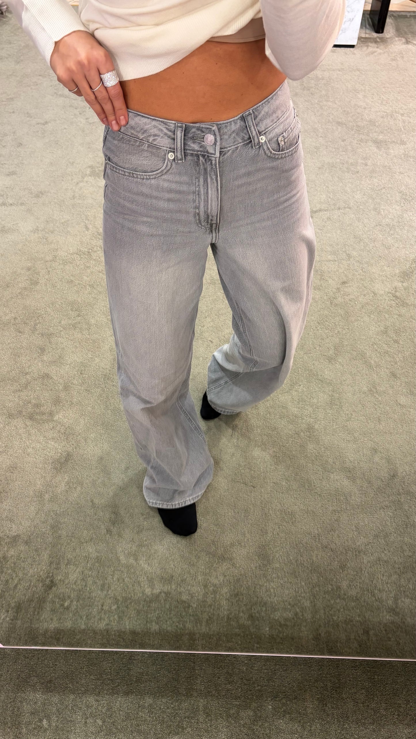 Jeans tokyo grigio chiaro jx
