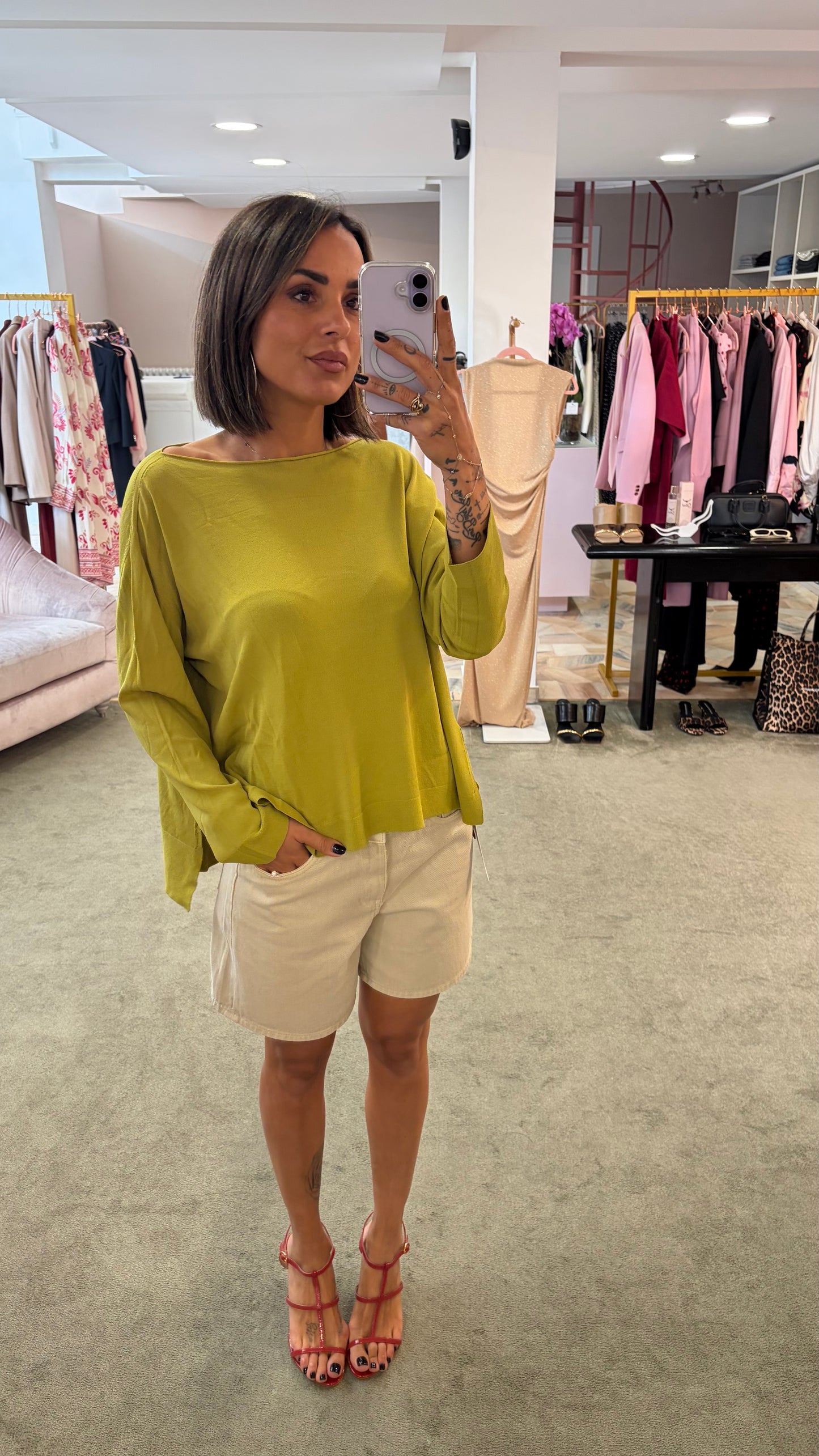 Shorts sabbia in denim jx