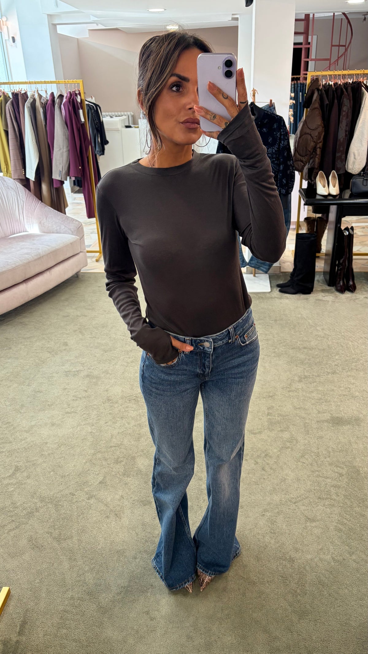 Jeans elba Dr.Denim bootcut medio