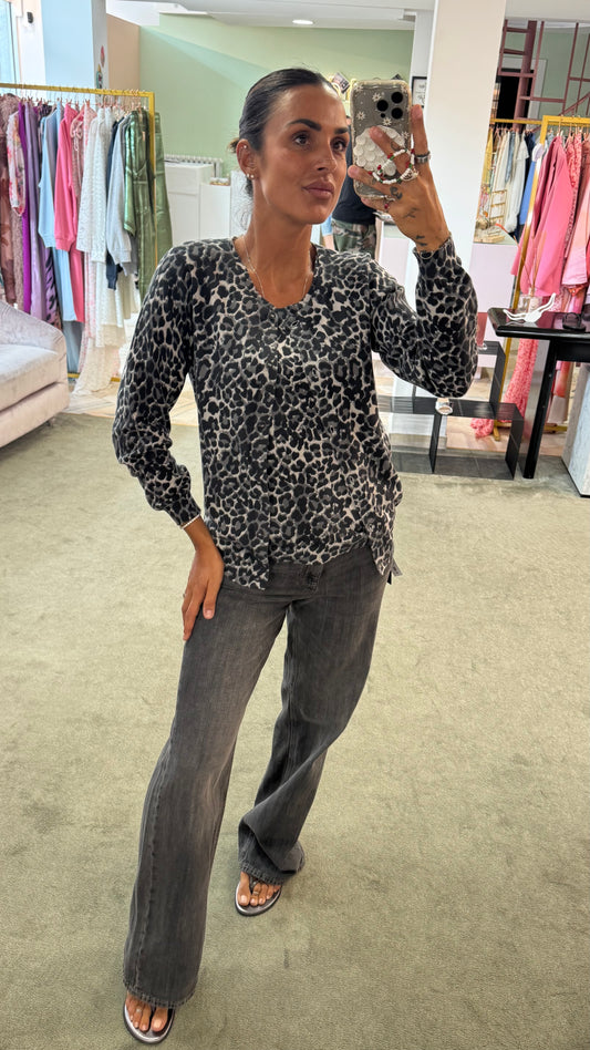 Jeans palermo grigio vita bassa loose jx