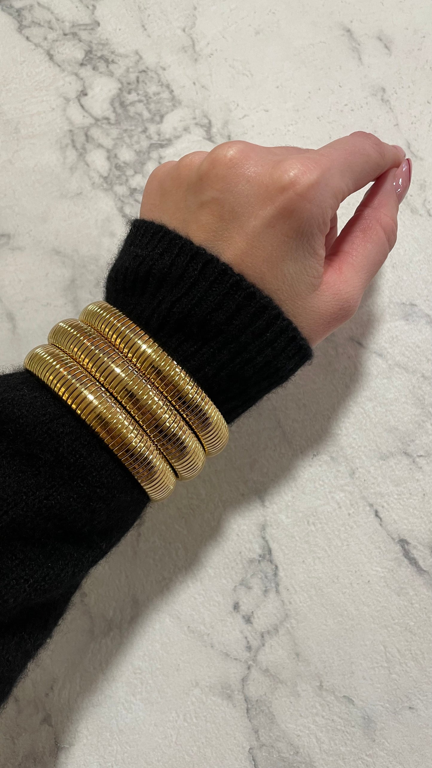 Bracciale maglia oro