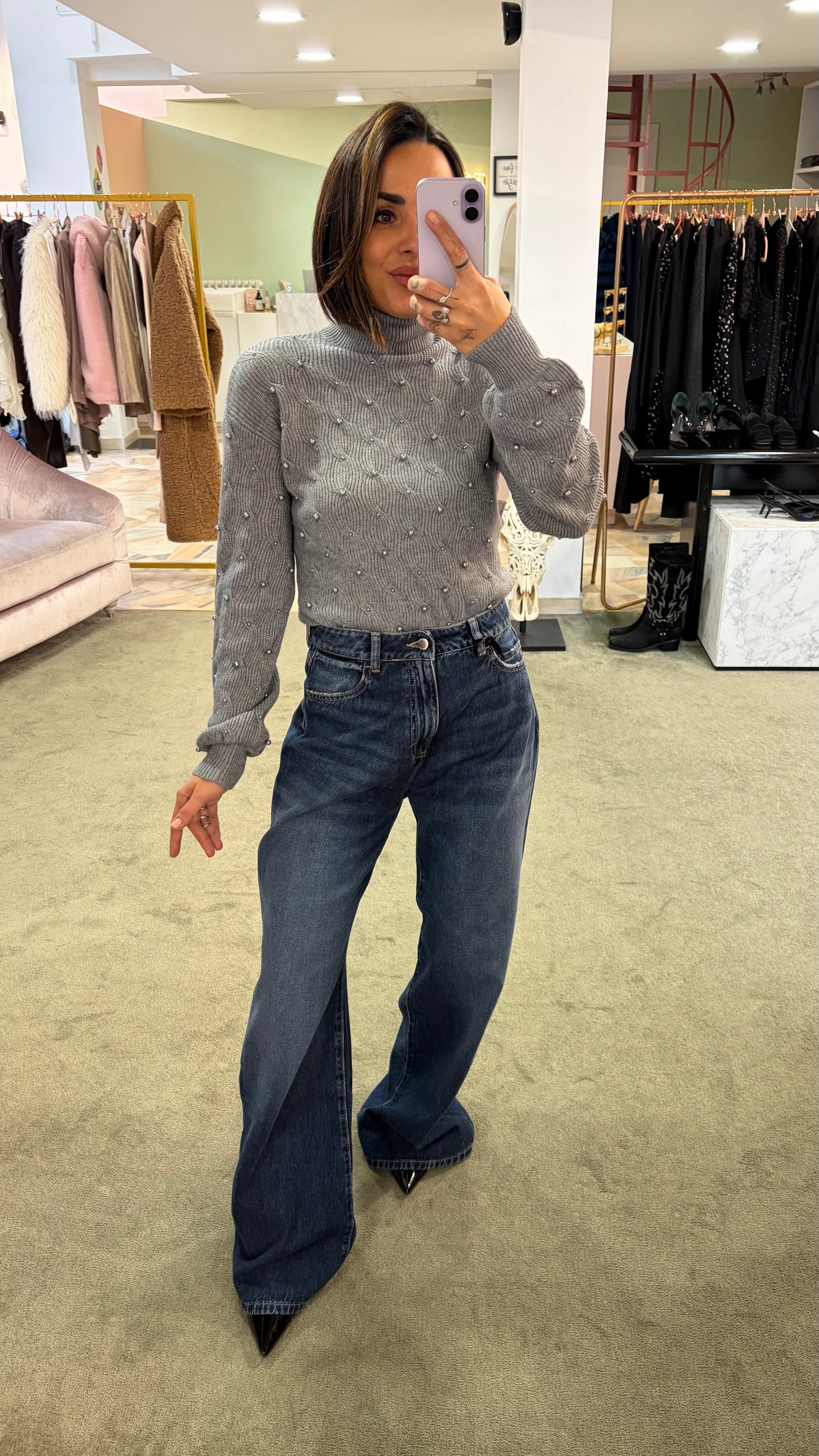 Jeans debby deep blue Icon