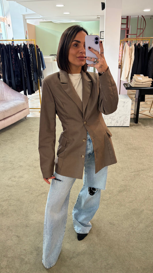 Blazer lungo fango gl