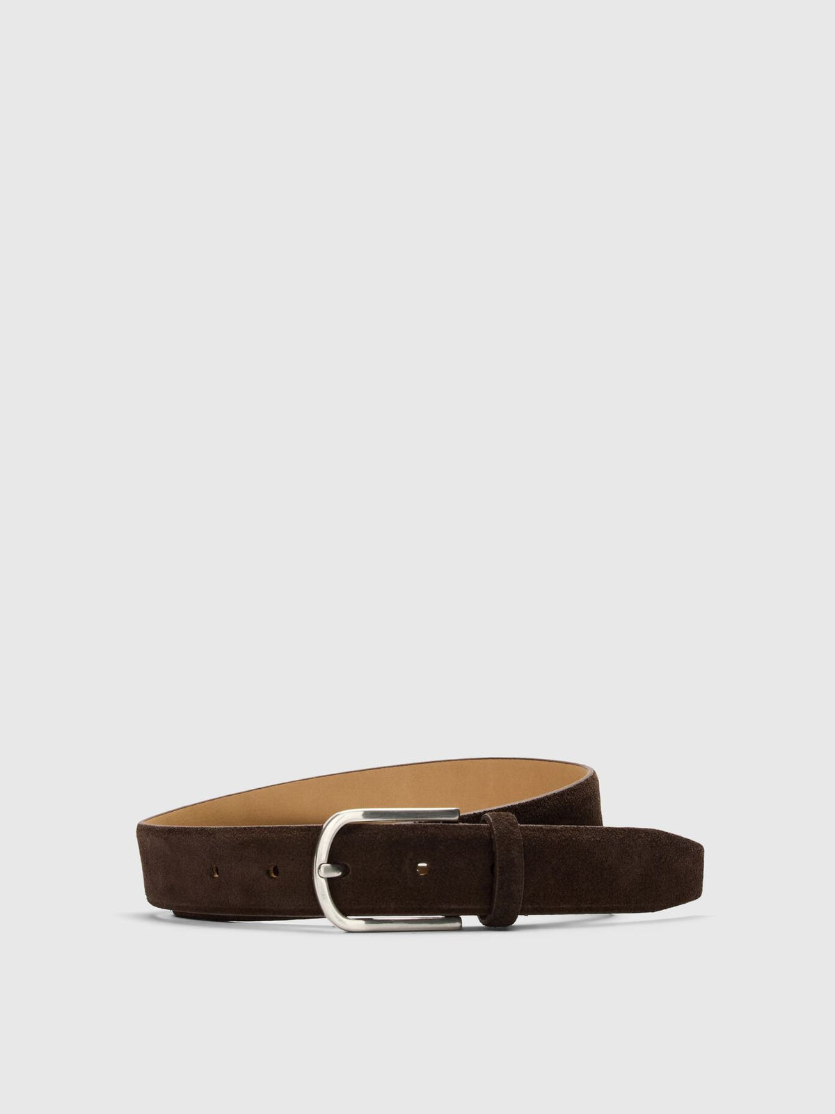 Cintura cioccolato in suede sl