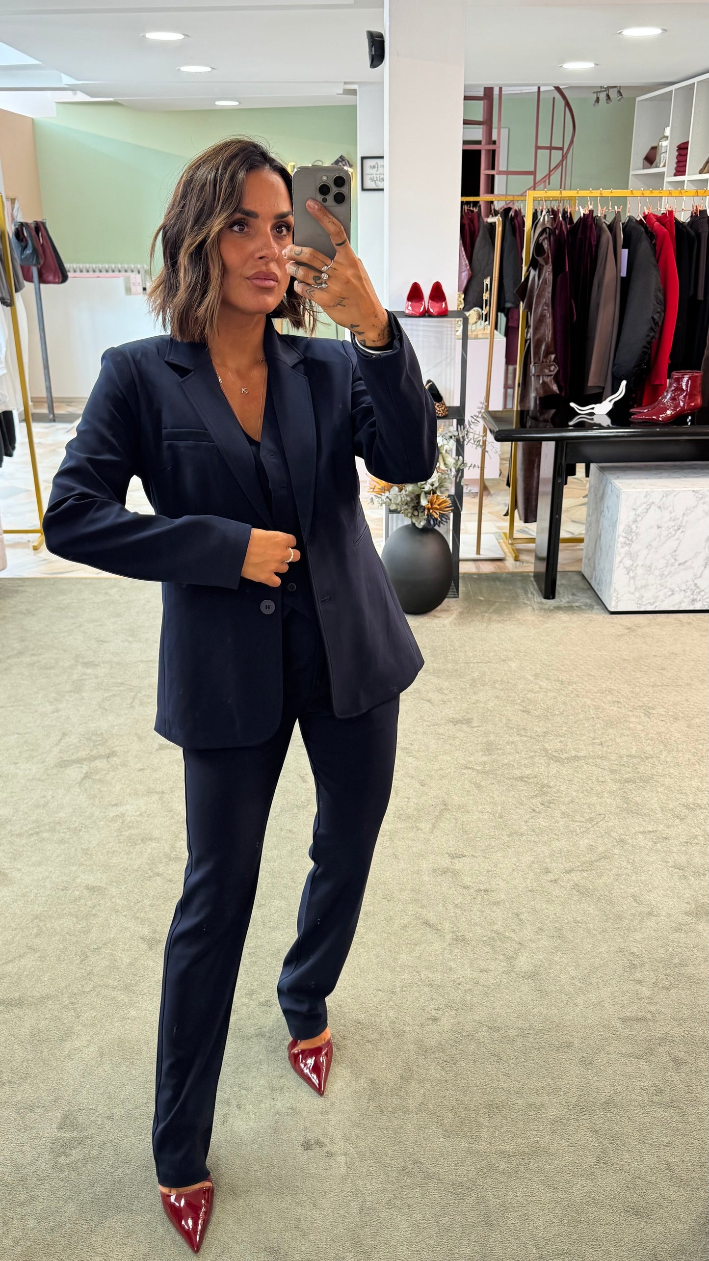 Gilet blu notte ay